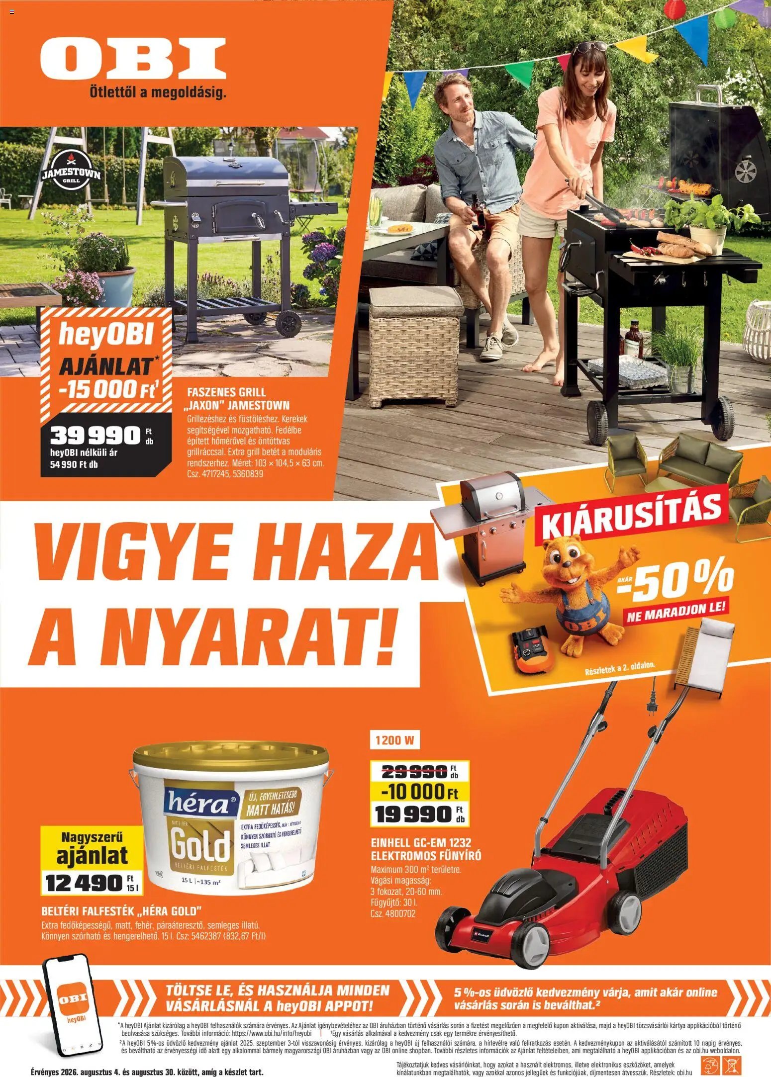 OBI Vigye haza a nyarat! Budaörs