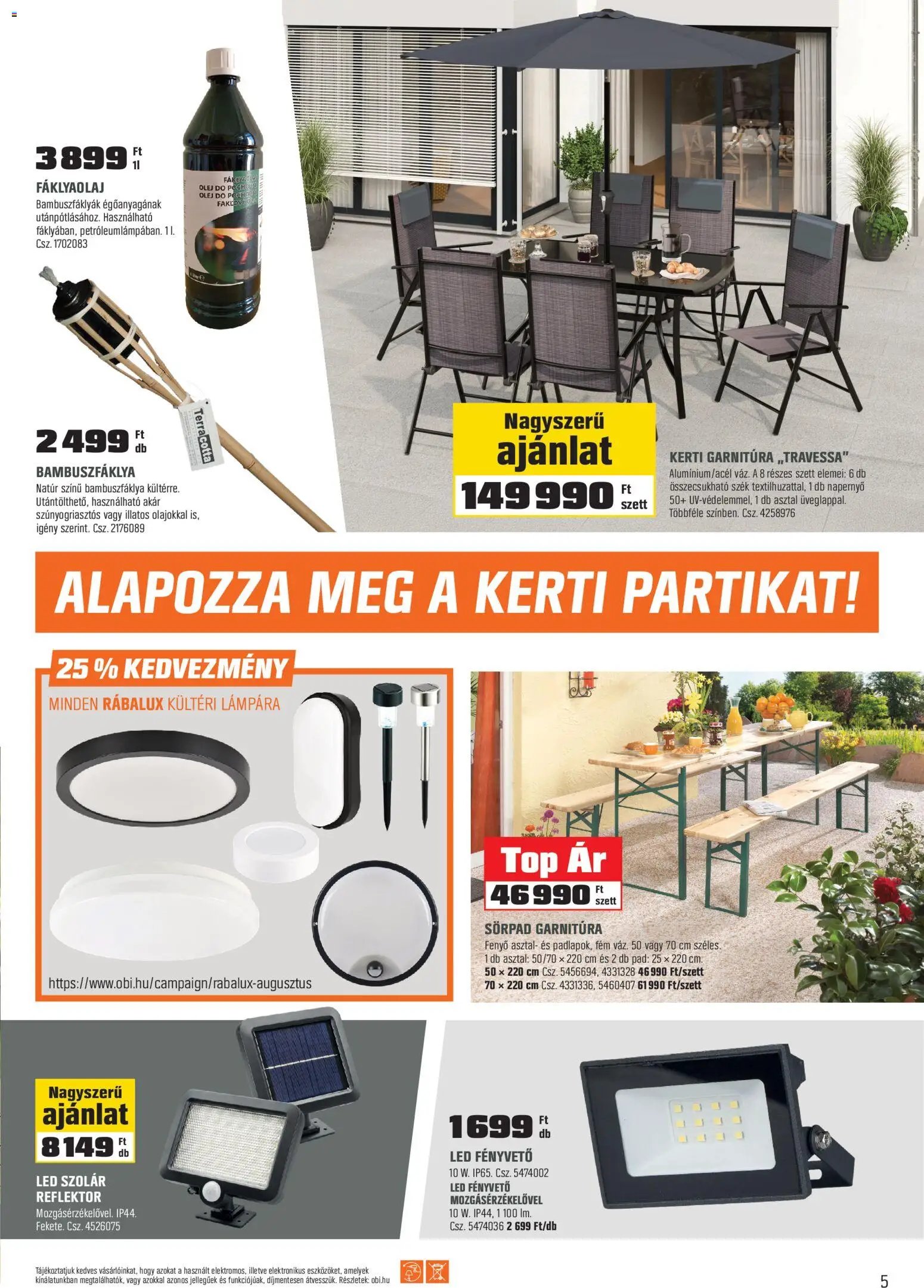 OBI Vigye haza a nyarat! Budaörs