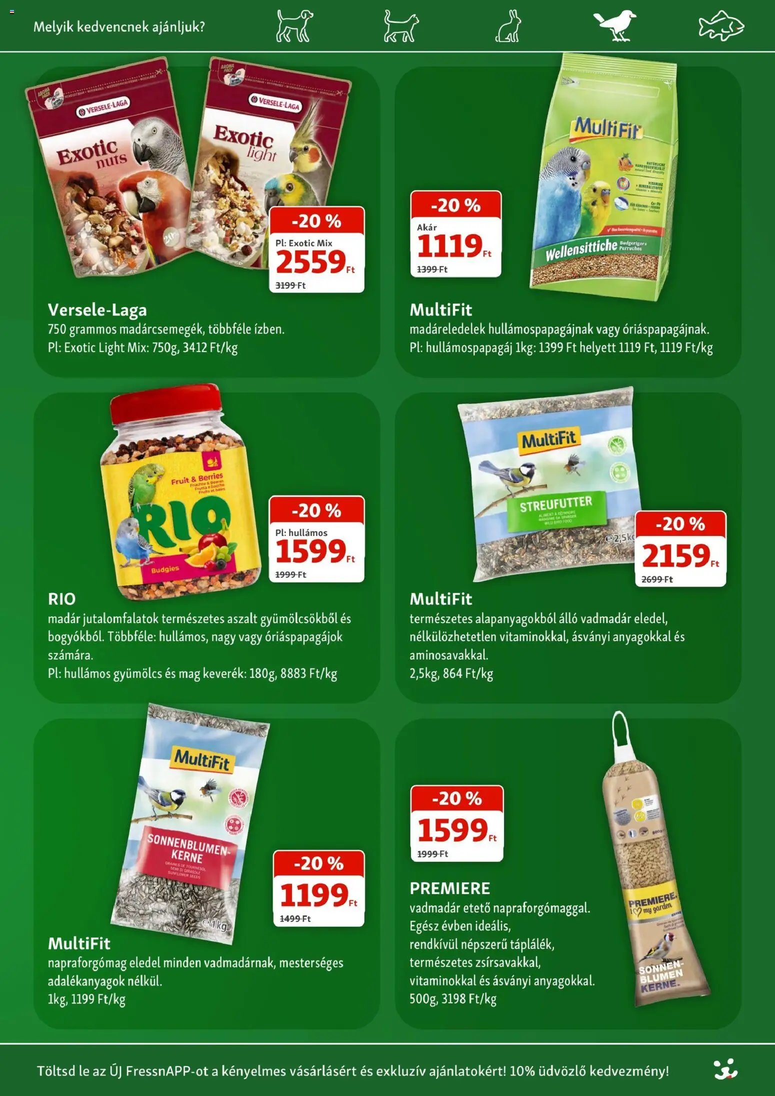 Fressnapf akciós újság