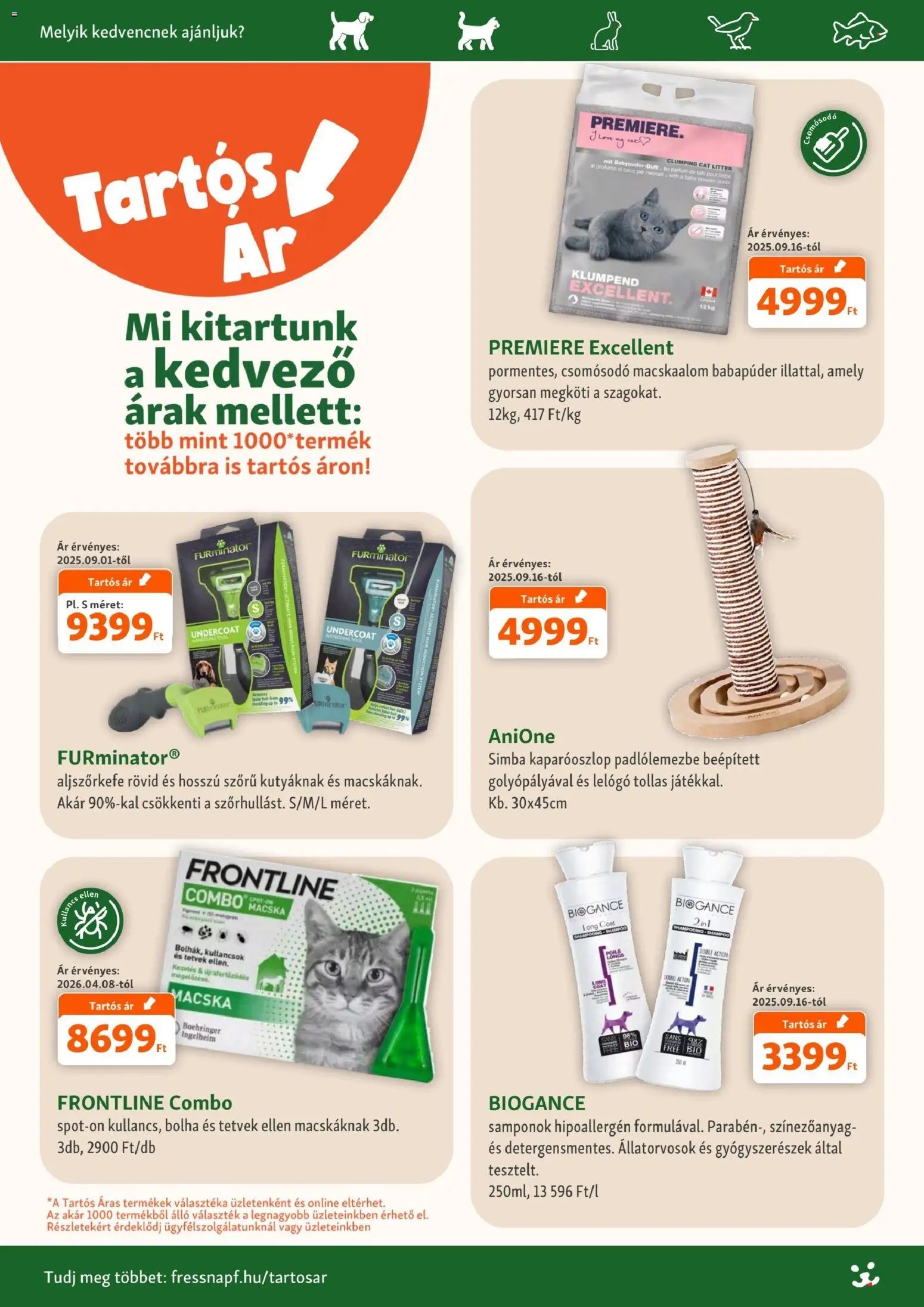 Fressnapf akciós újság