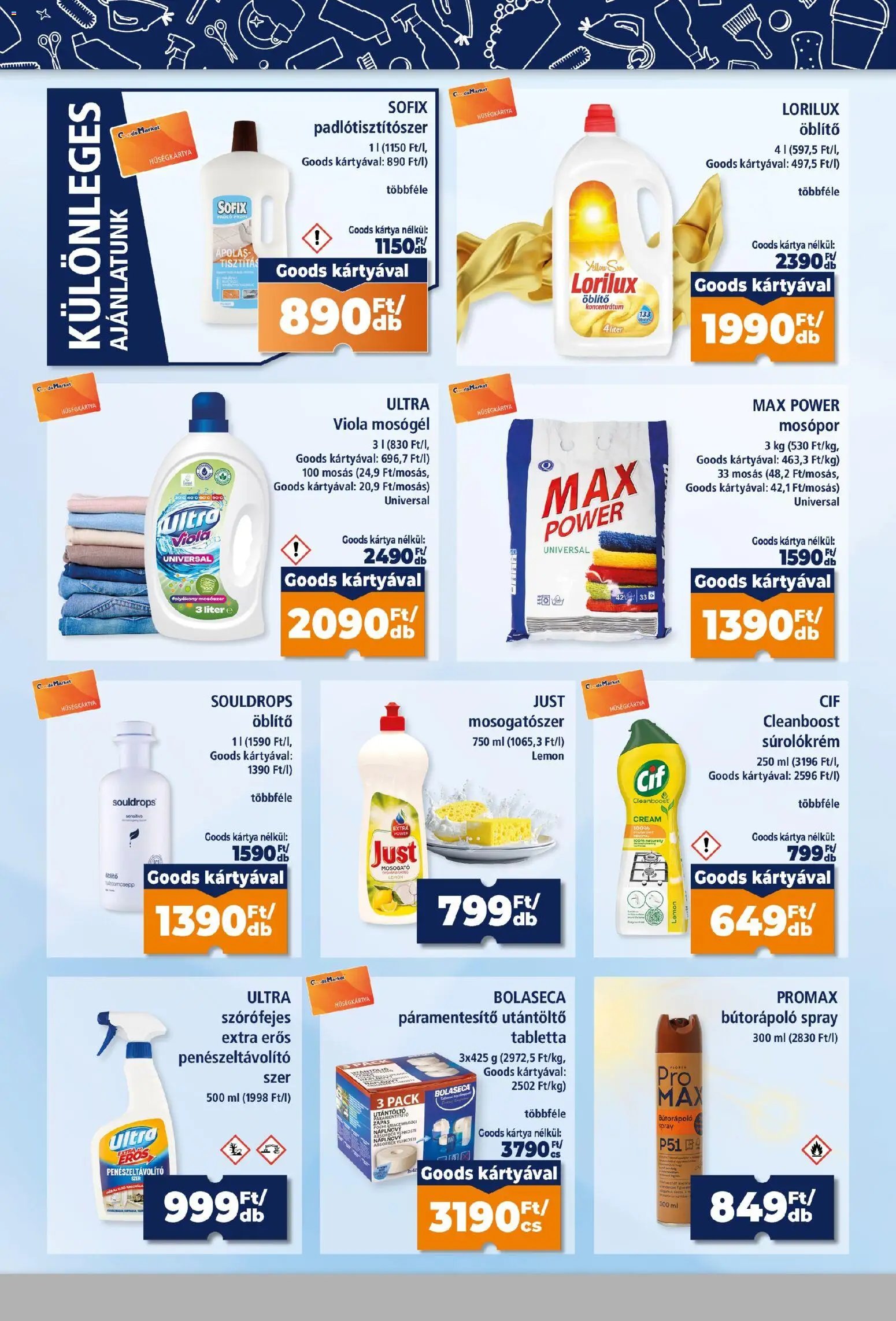 Goods Market Hűségkártyás ajánlataink