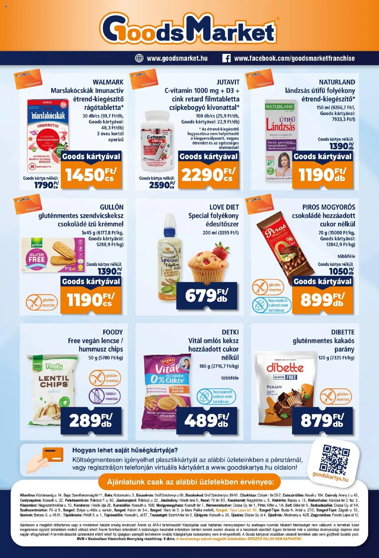 Goods Market Hűségkártyás ajánlataink