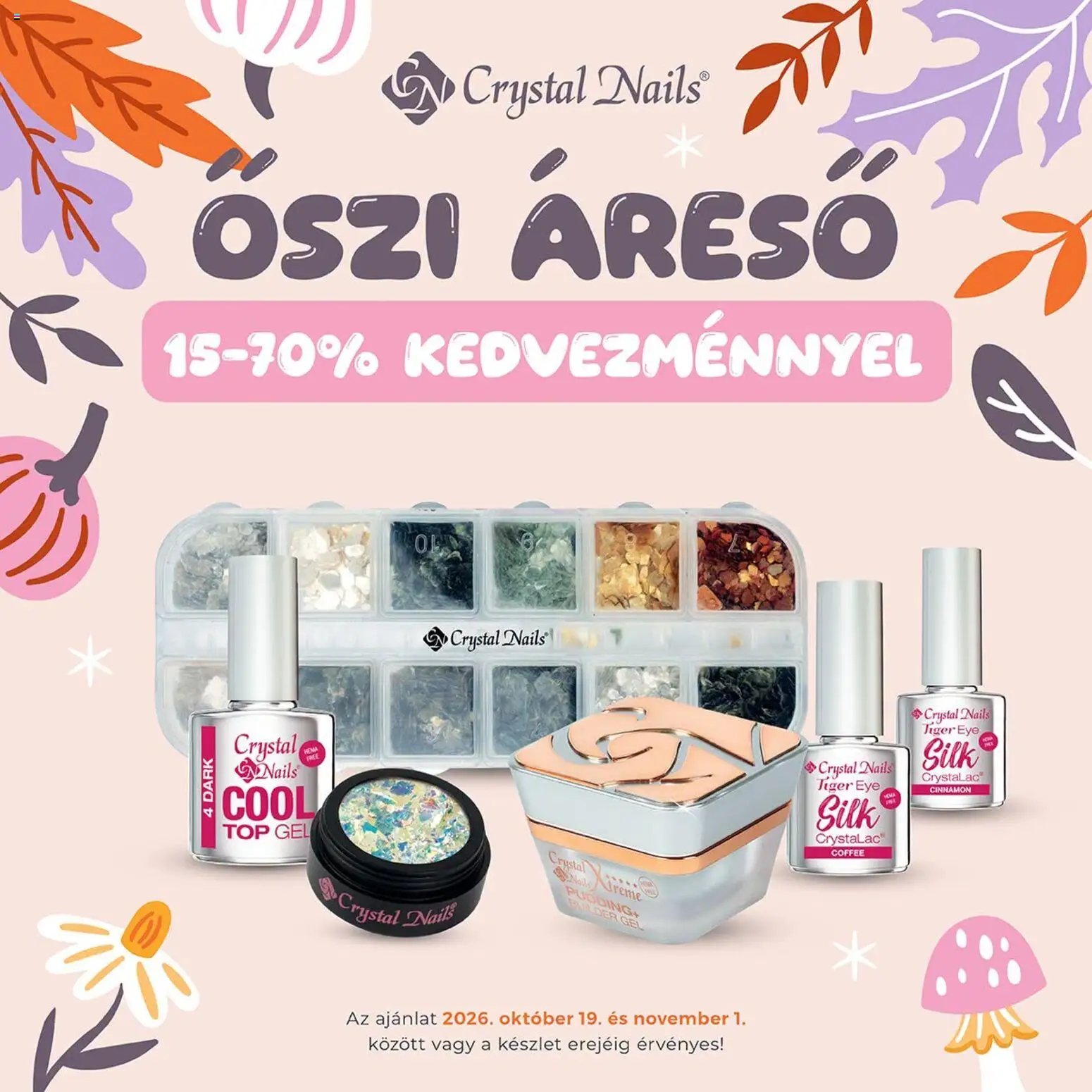 Crystal Nails akciós újság