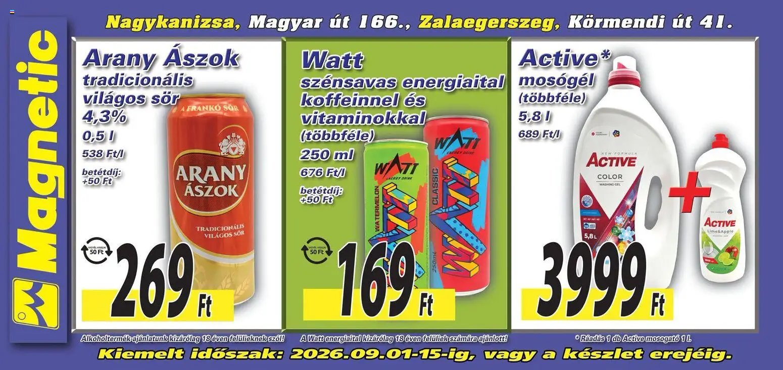 Magnetic Aktuális óriásplakátok