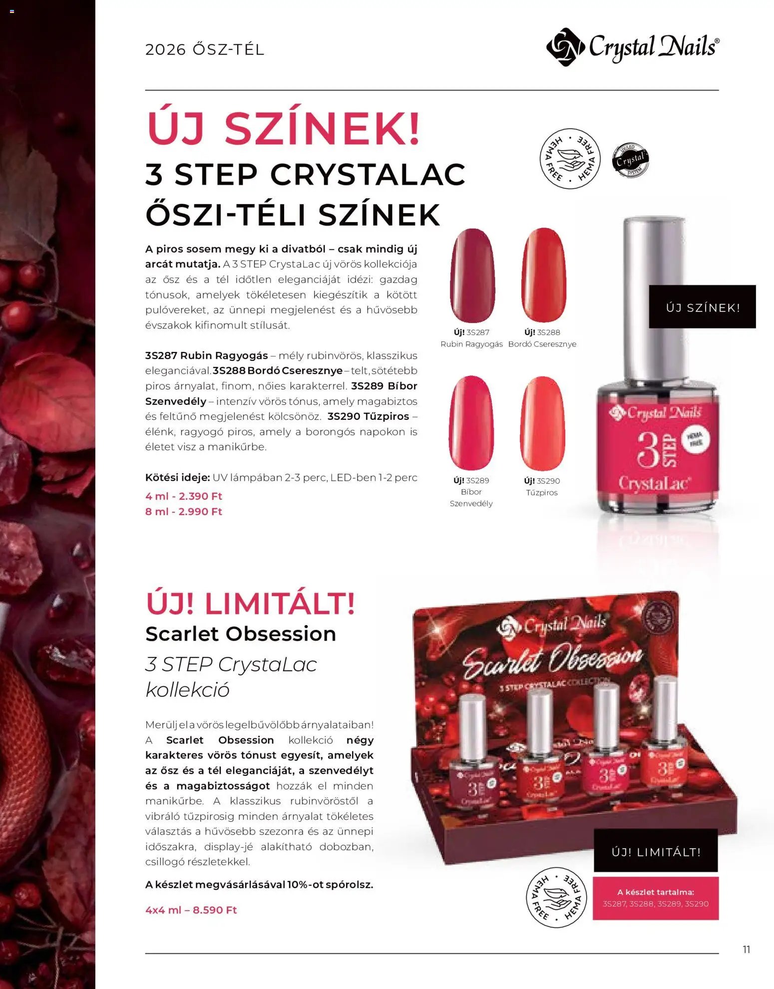 Crystal Nails 2026 Ősz-Tél