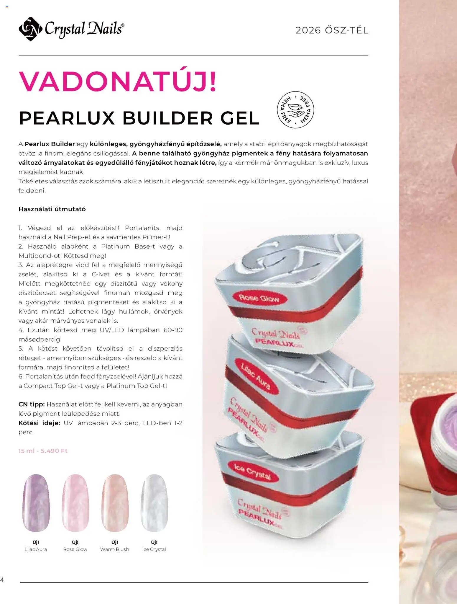 Crystal Nails 2026 Ősz-Tél