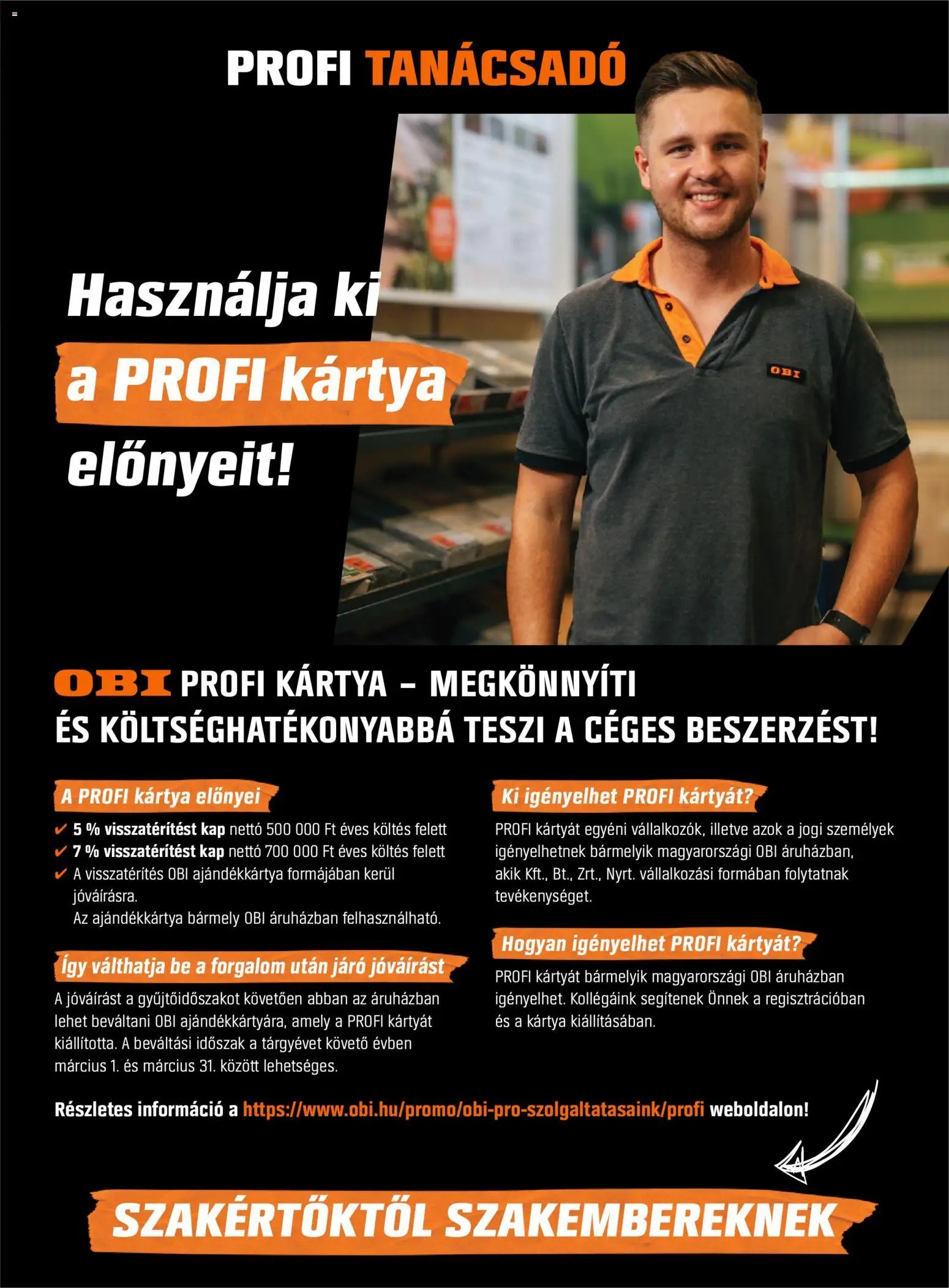 OBI akciós újság