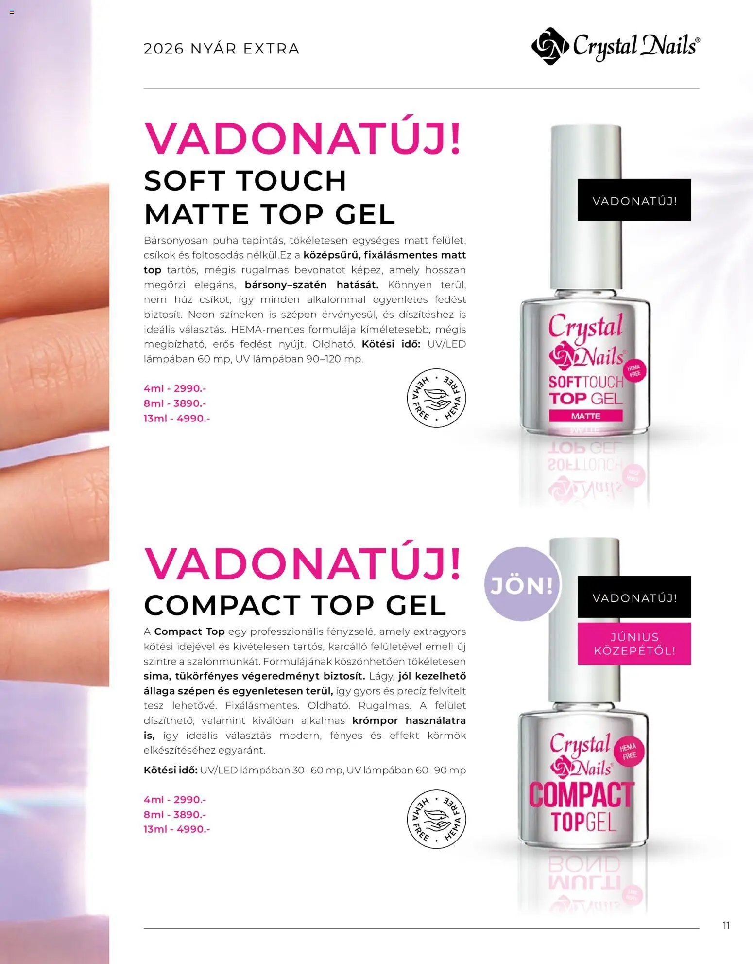 Crystal Nails 2026 Nyár Extra