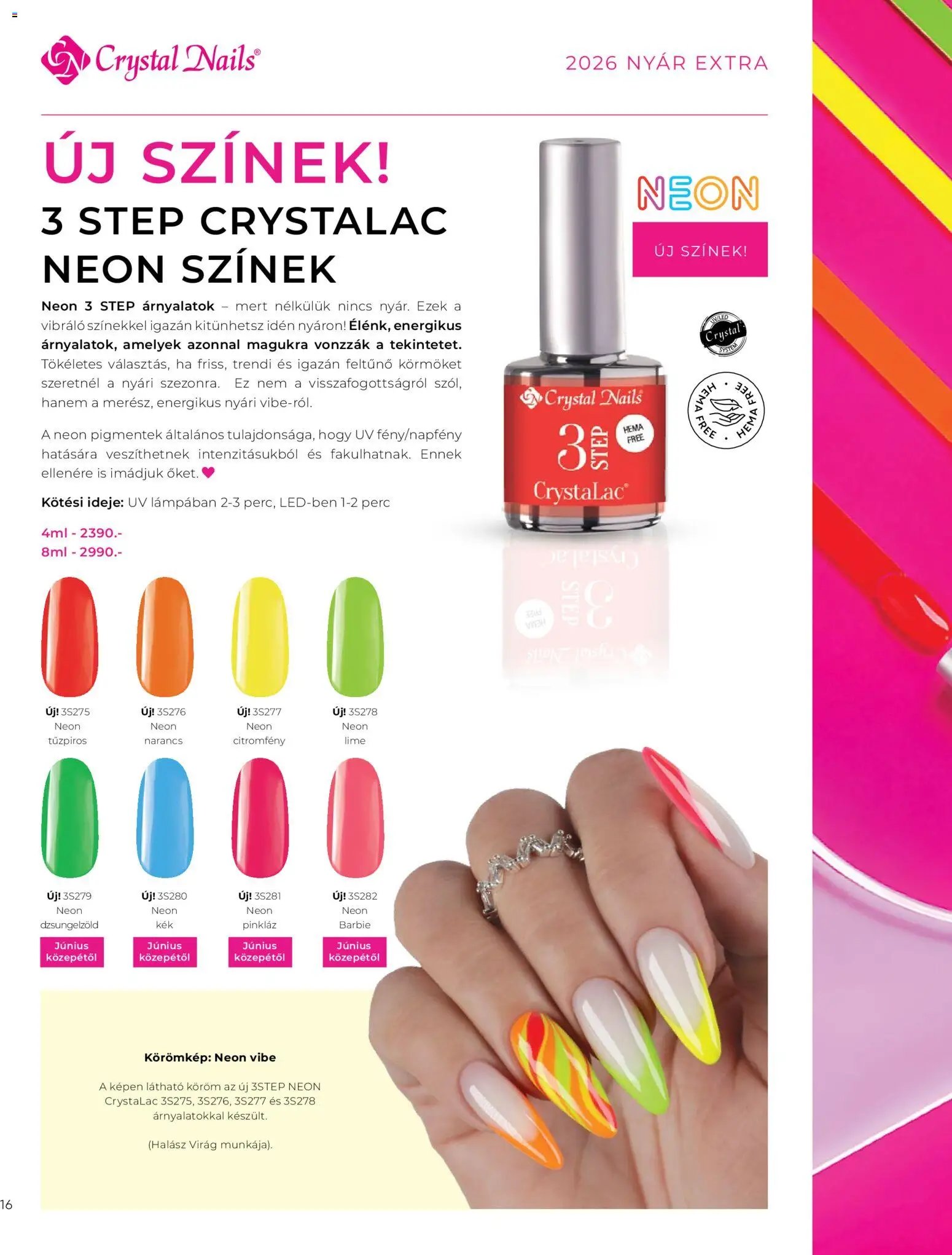 Crystal Nails 2026 Nyár Extra