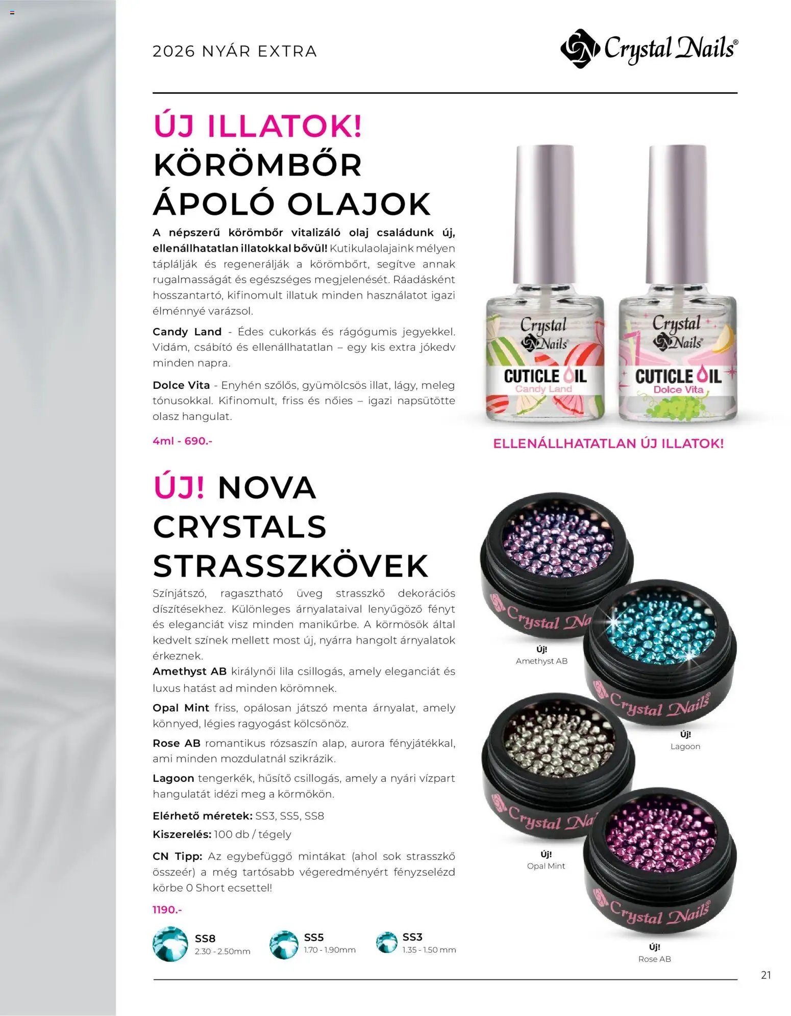 Crystal Nails 2026 Nyár Extra