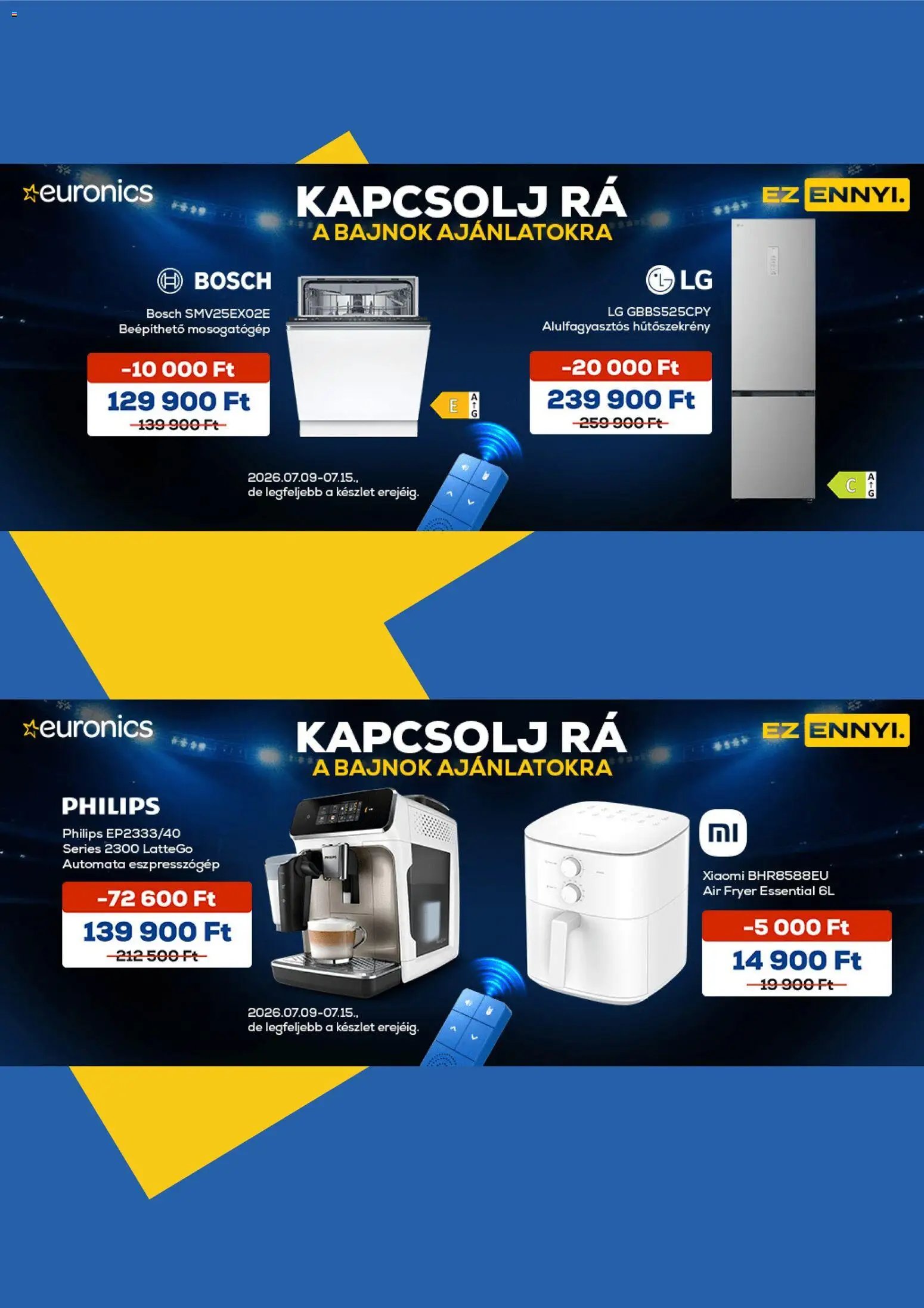 Euronics akciós újság