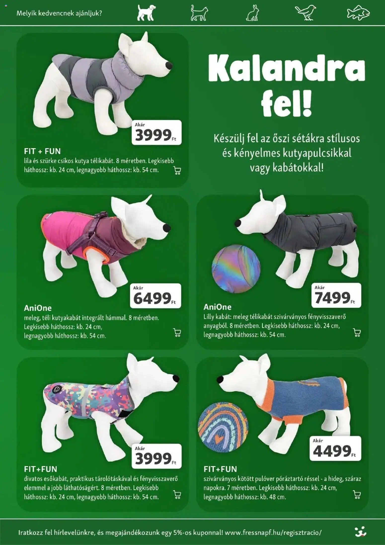 Fressnapf aktuális akciós újság