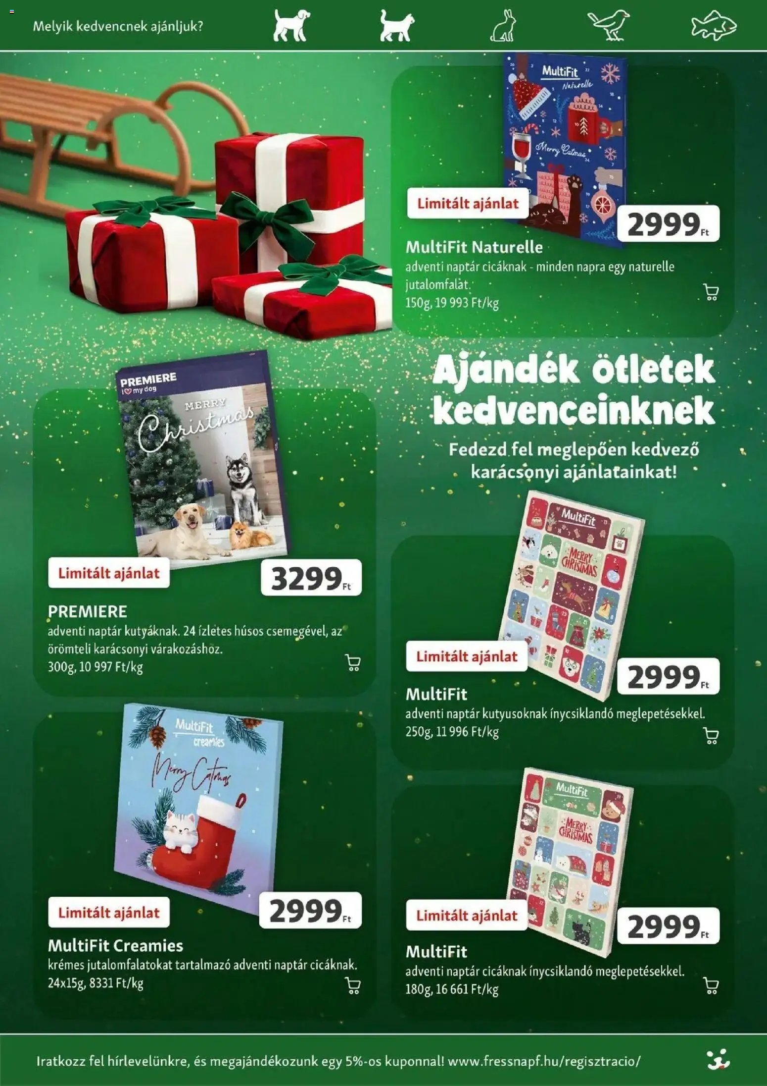 Fressnapf aktuális akciós újság