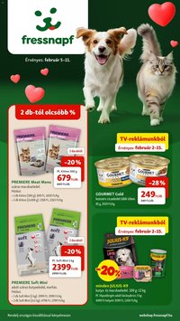 Fressnapf Akciós újság (2026-02-05 - 2026-02-11)