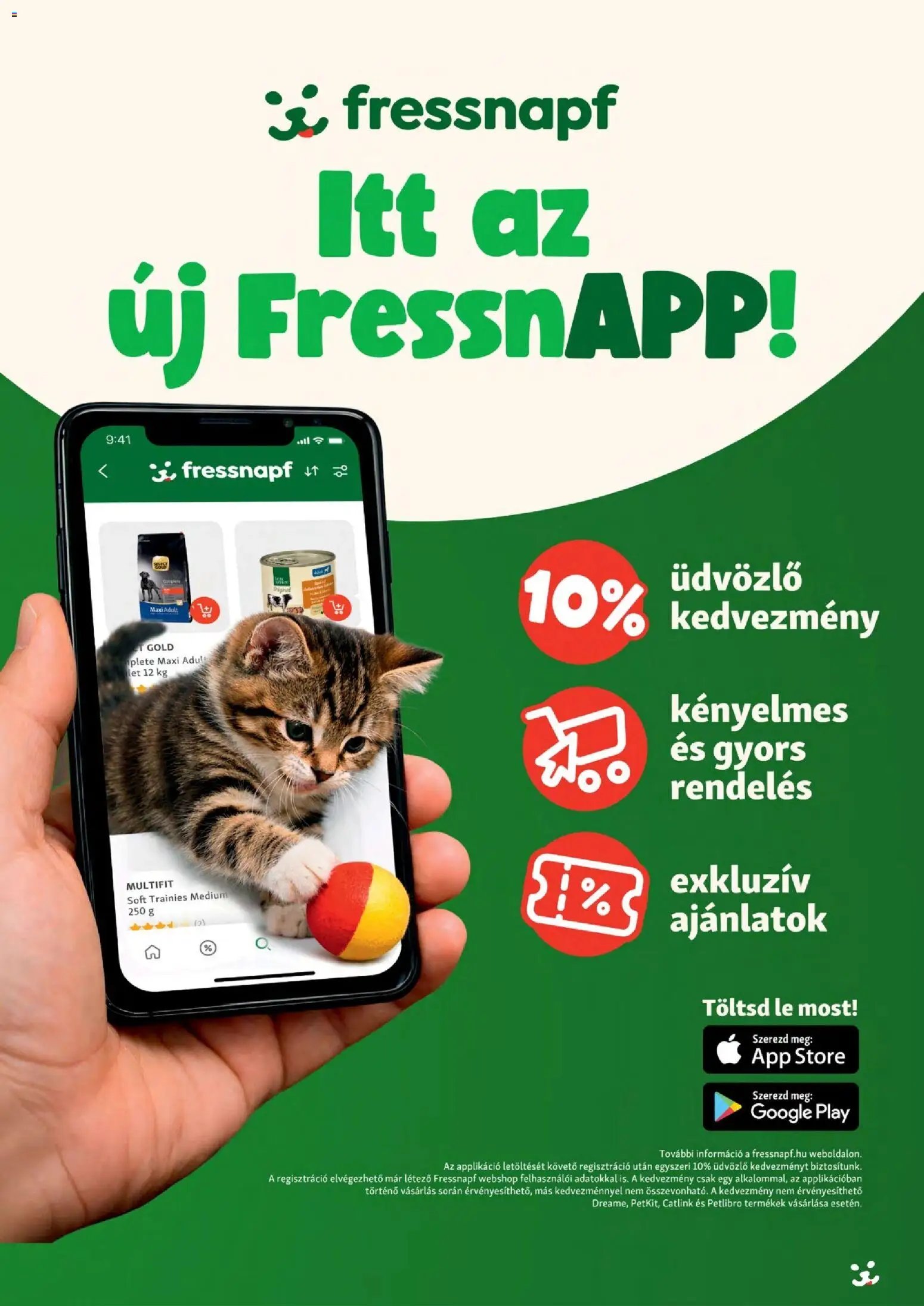 Fressnapf akciós újság
