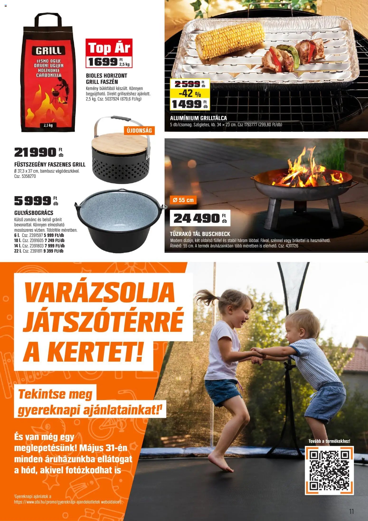 OBI akciós újság Székesfehérvár (2026-04-28 - 2026-05-31)