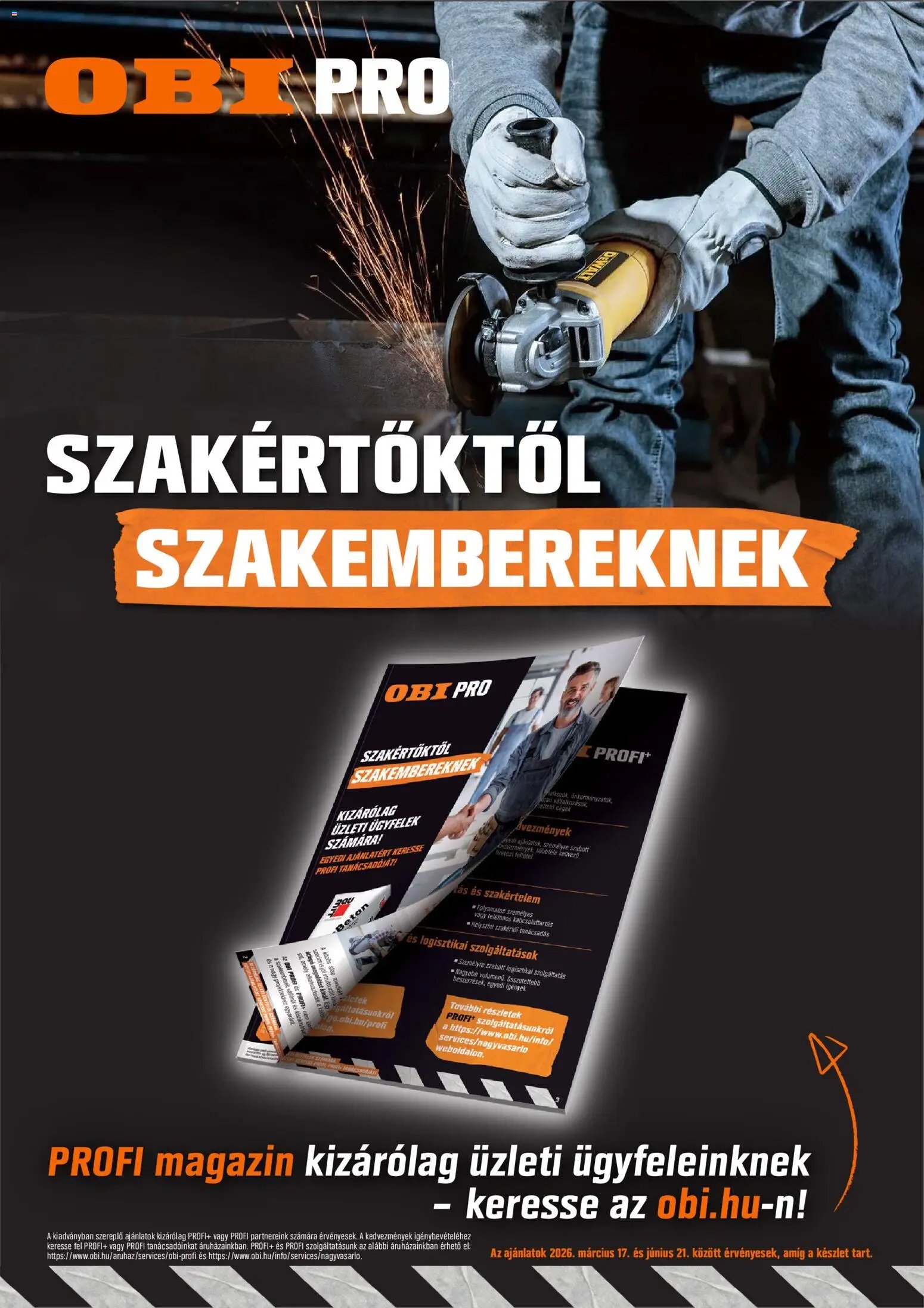 OBI akciós újság
