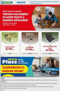 Praktiker akciós újság