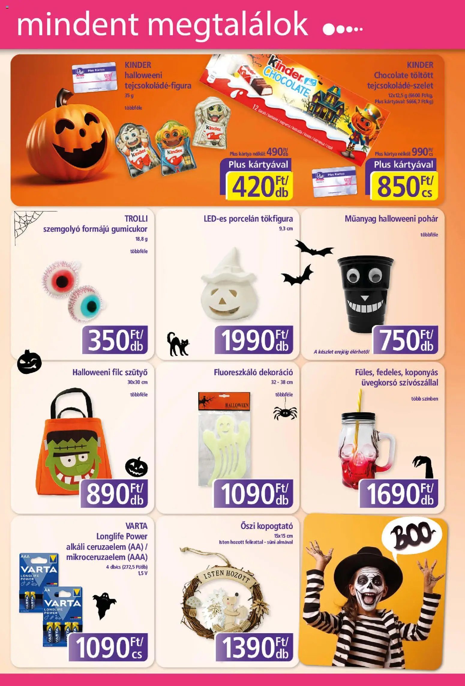 Plus Market akciós újság
