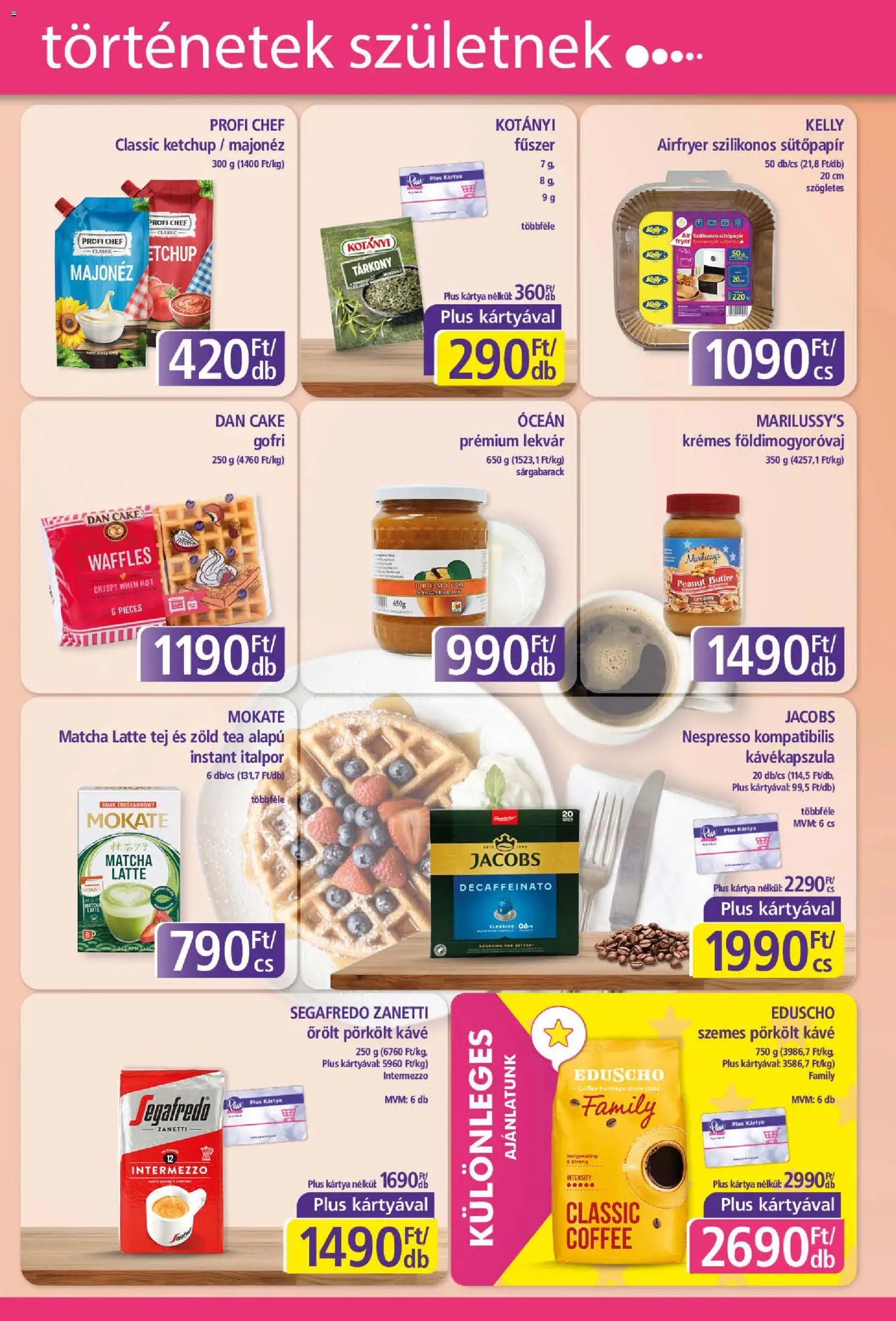 Plus Market akciós újság