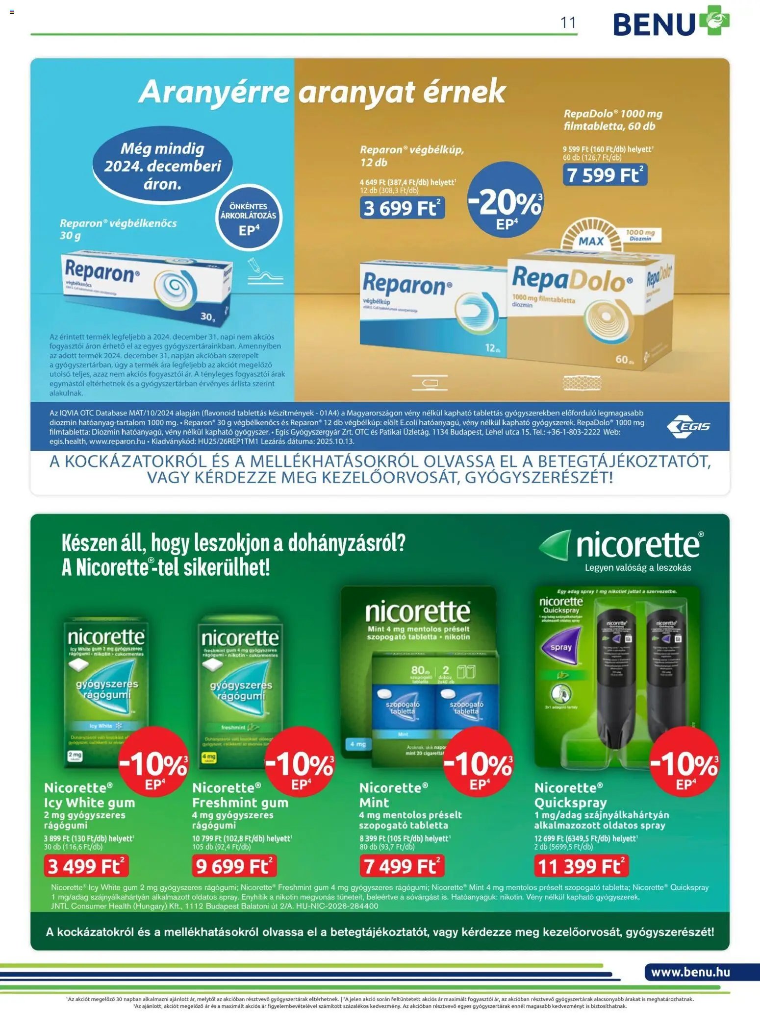 BENU Gyógyszertárak Akciós újság (2026-02-01 - 2026-02-28)