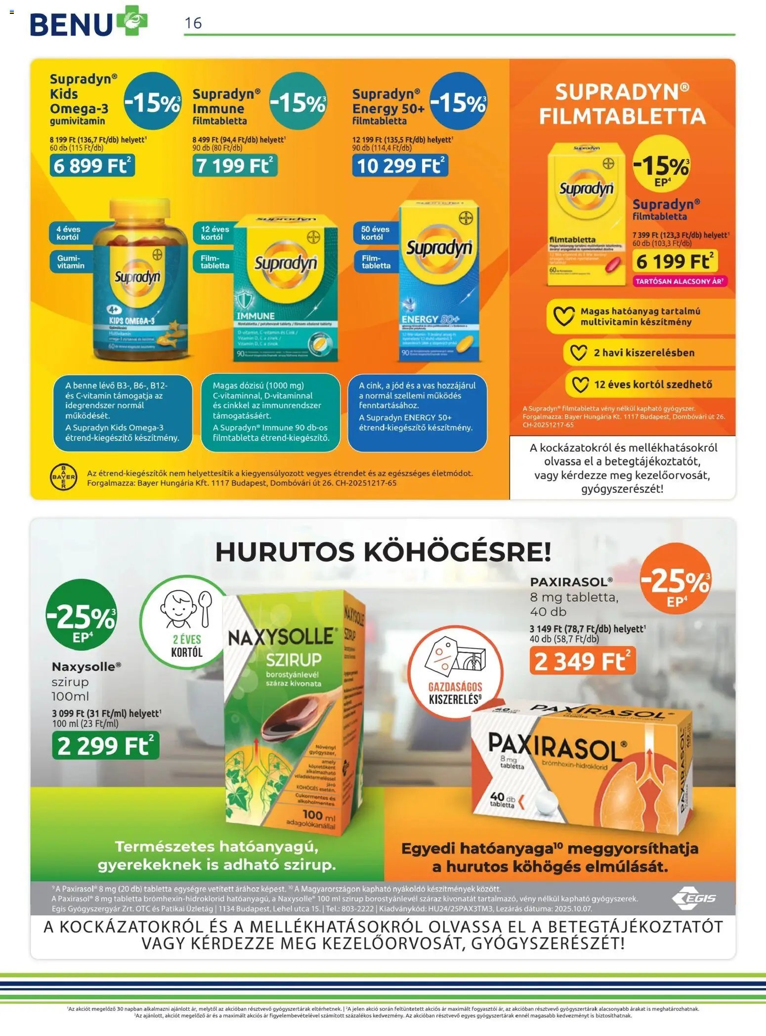 BENU Gyógyszertárak Akciós újság (2026-02-01 - 2026-02-28)