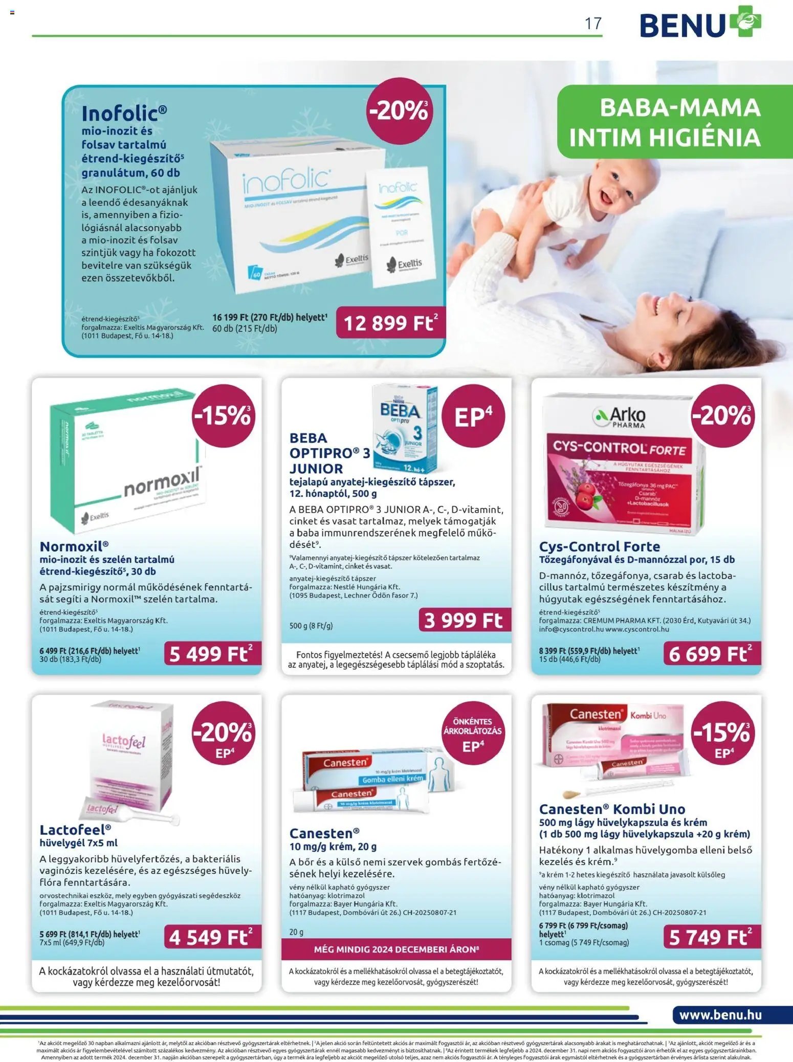 BENU Gyógyszertárak Akciós újság (2026-02-01 - 2026-02-28)