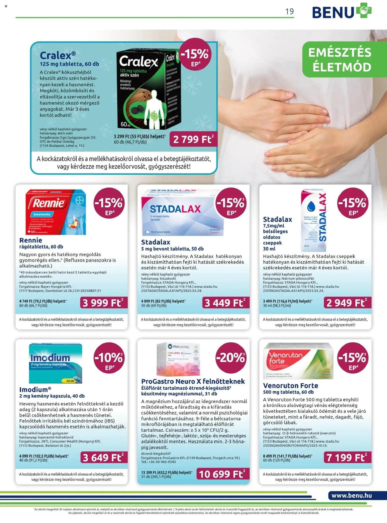 BENU Gyógyszertárak Akciós újság (2026-02-01 - 2026-02-28)