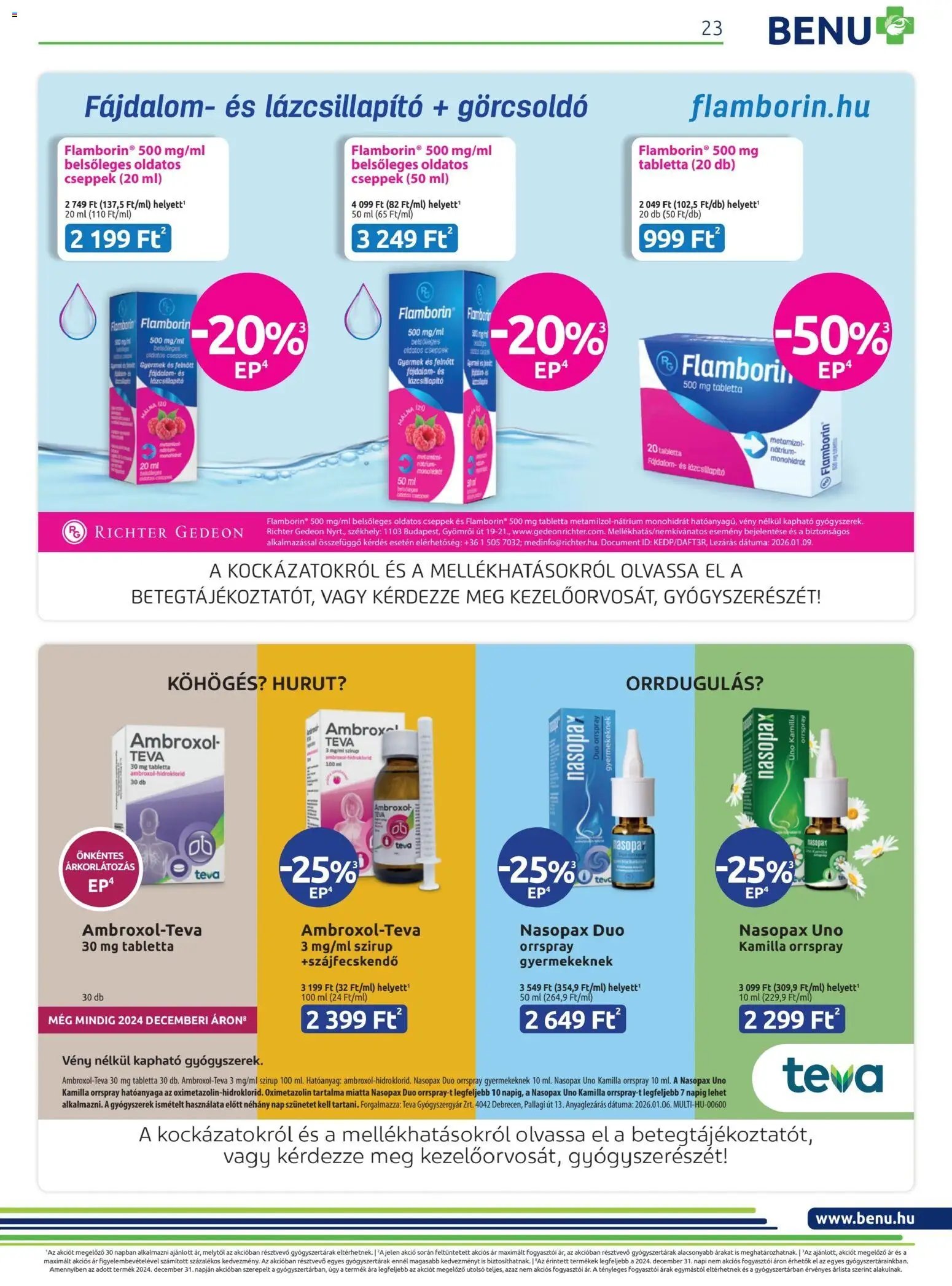 BENU Gyógyszertárak Akciós újság (2026-02-01 - 2026-02-28)
