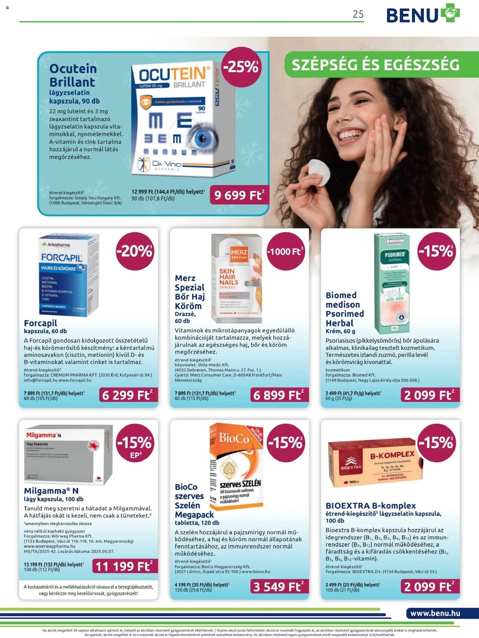 BENU Gyógyszertárak Akciós újság (2026-02-01 - 2026-02-28)