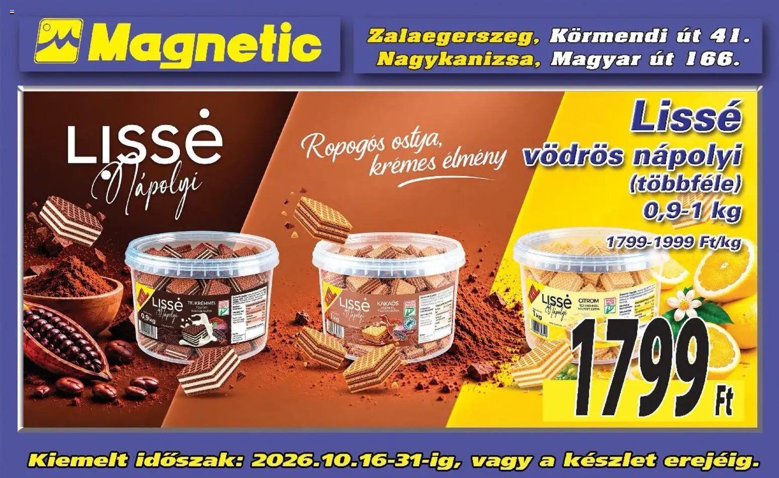 Magnetic Aktuális óriásplakátok