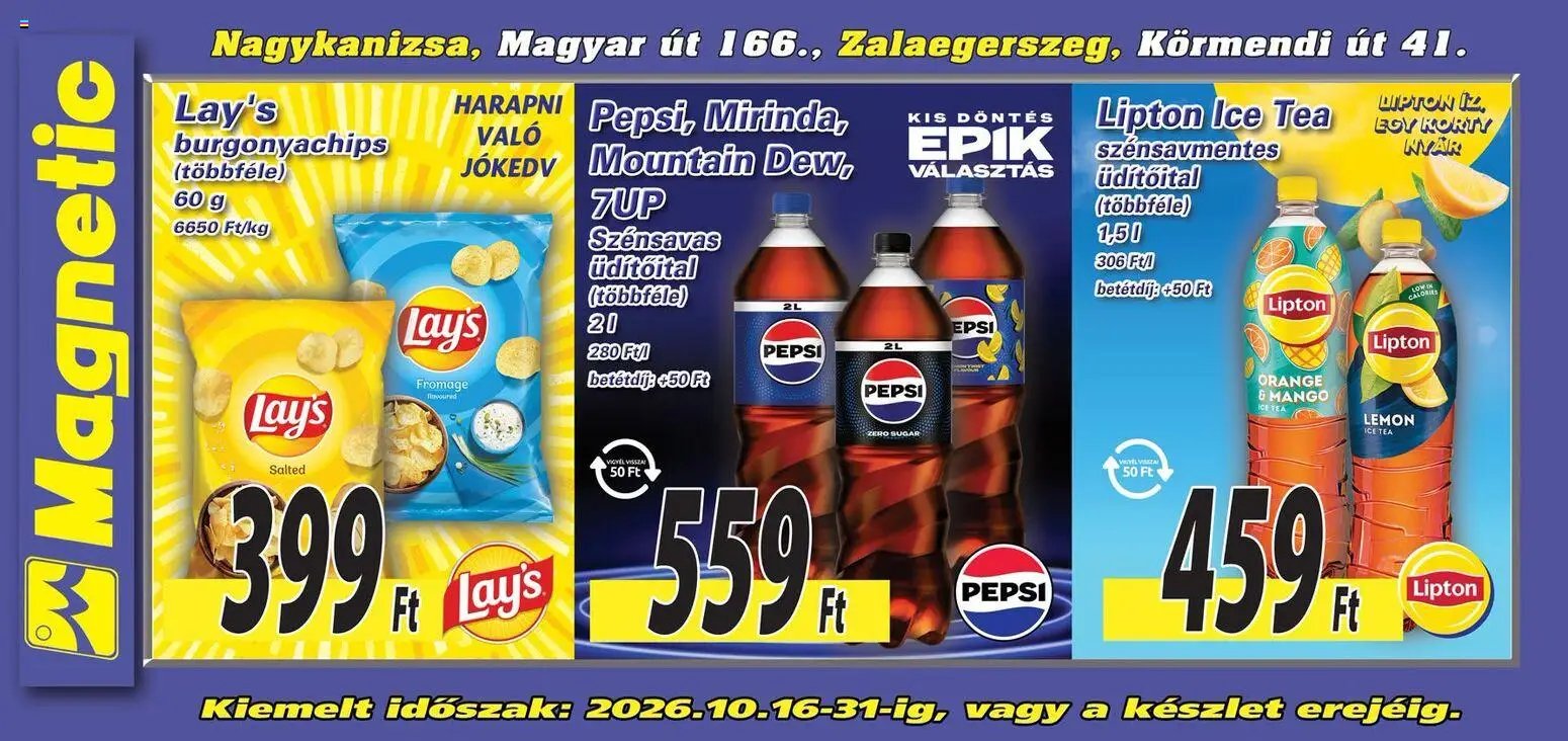 Magnetic Aktuális óriásplakátok