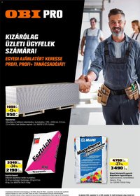 OBI kizárólag üzleti ügyfelek számára
