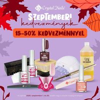Crystal Nails akciós újság