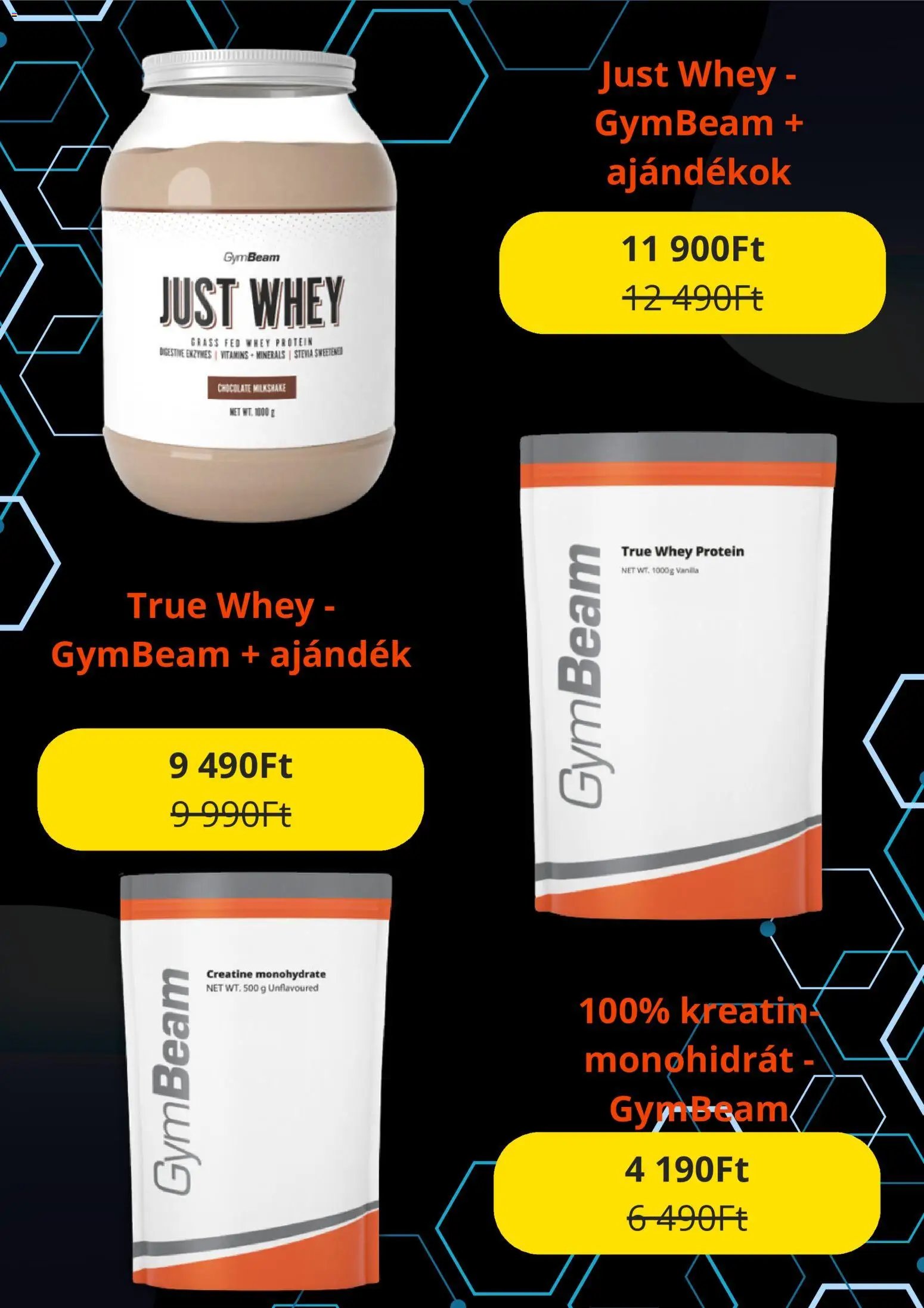 GymBeam akciós újság