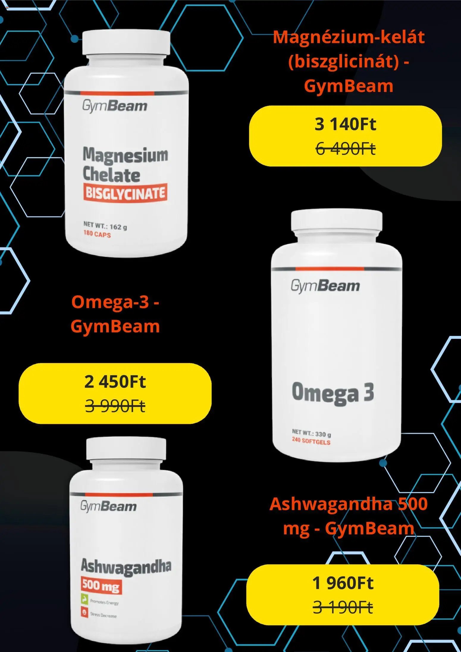 GymBeam akciós újság