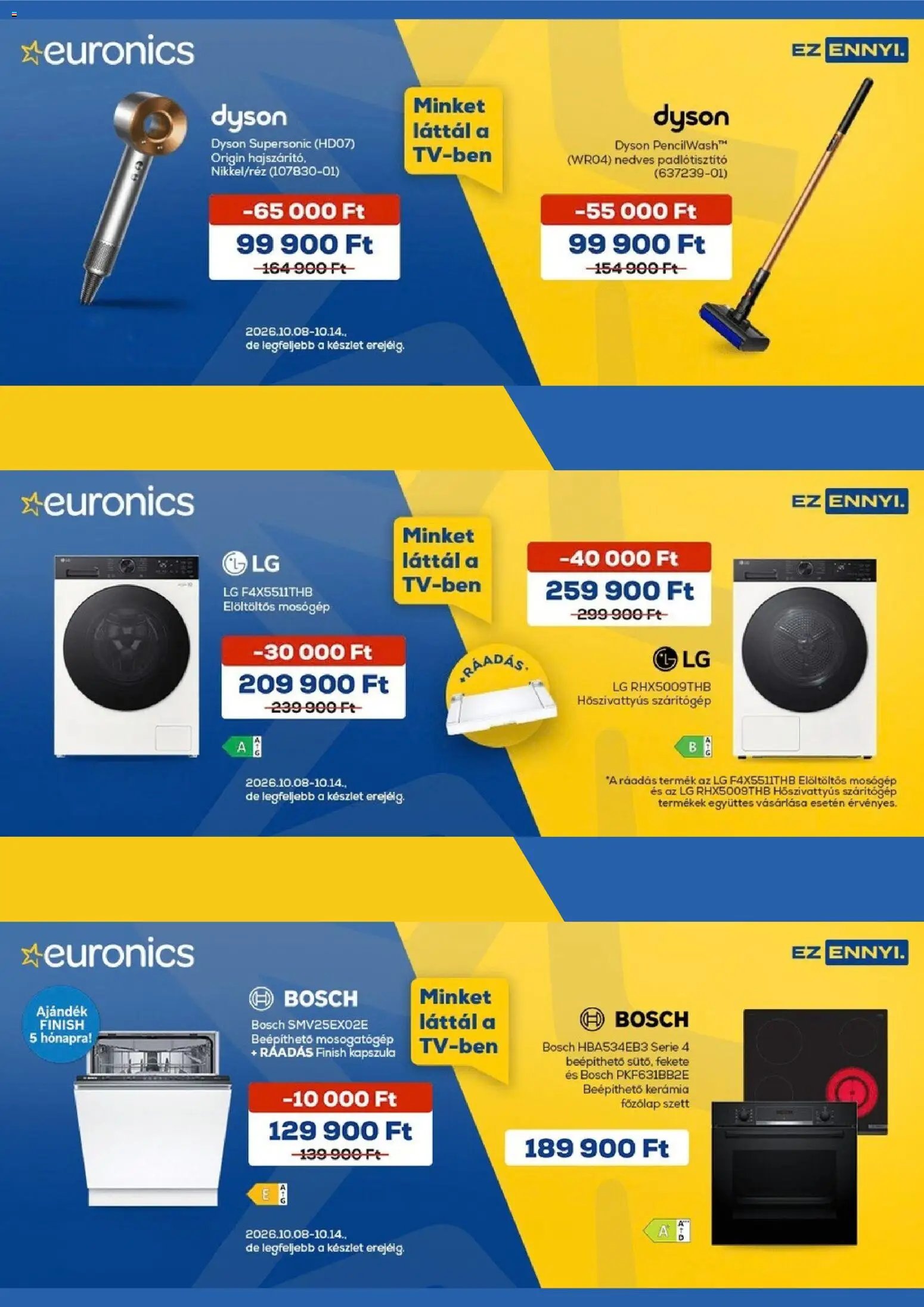 Euronics akciós újság