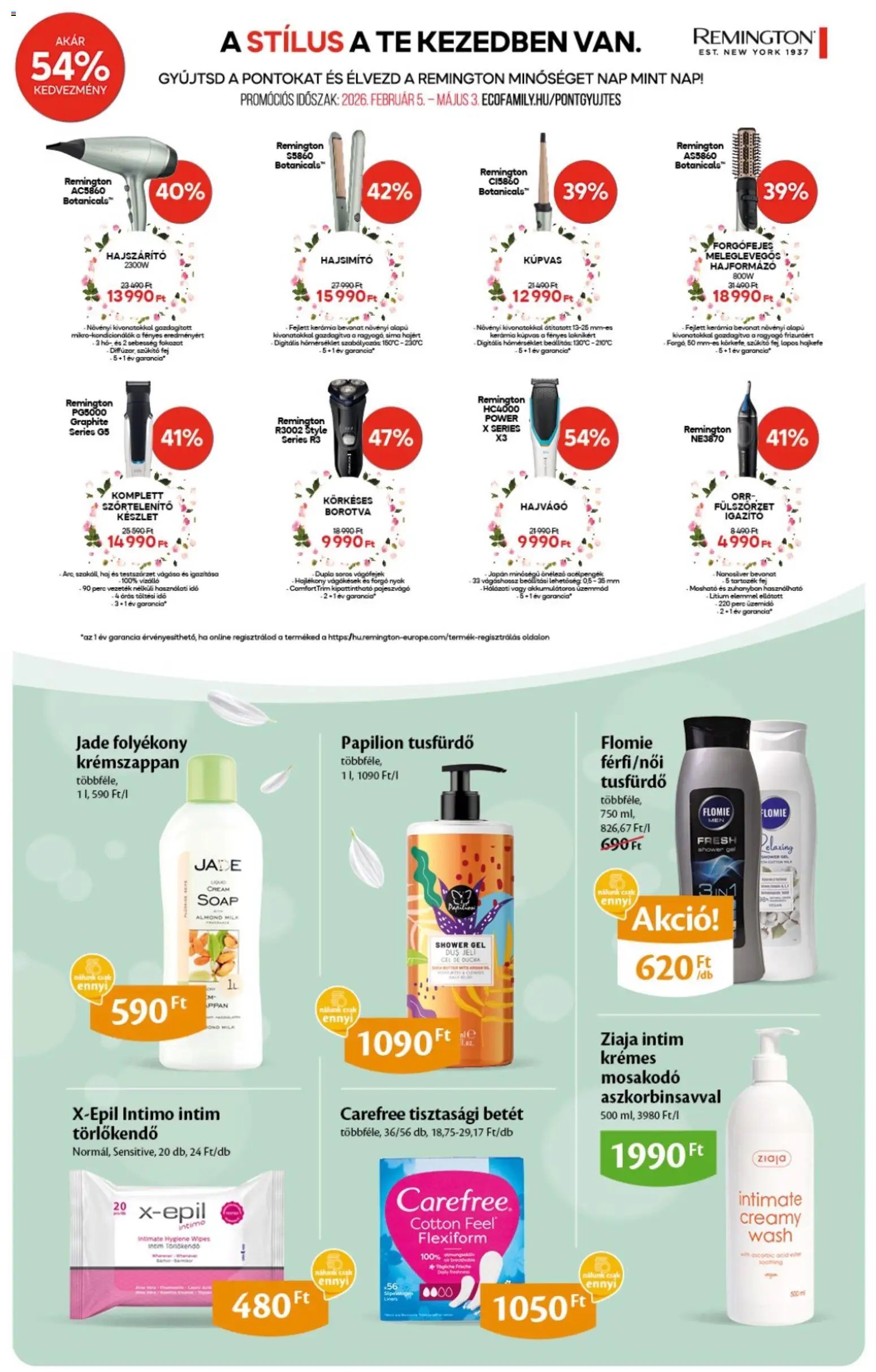 EcoFamily Akciós újság (2026-02-05 - 2026-02-15)