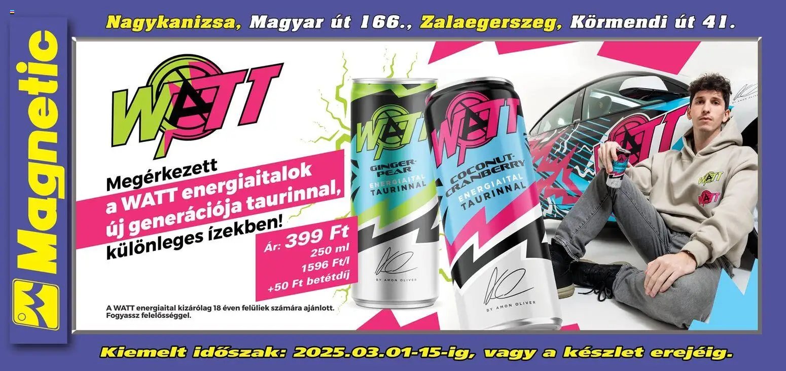 Magnetic Óriásplakátok (2026-03-01 - 2026-03-15)
