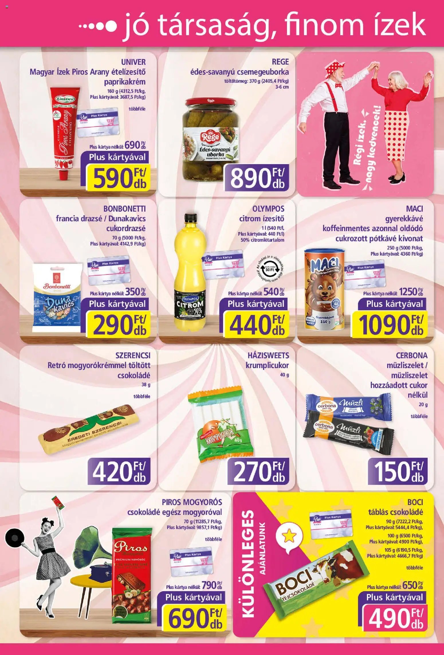 Plus Market akciós újság