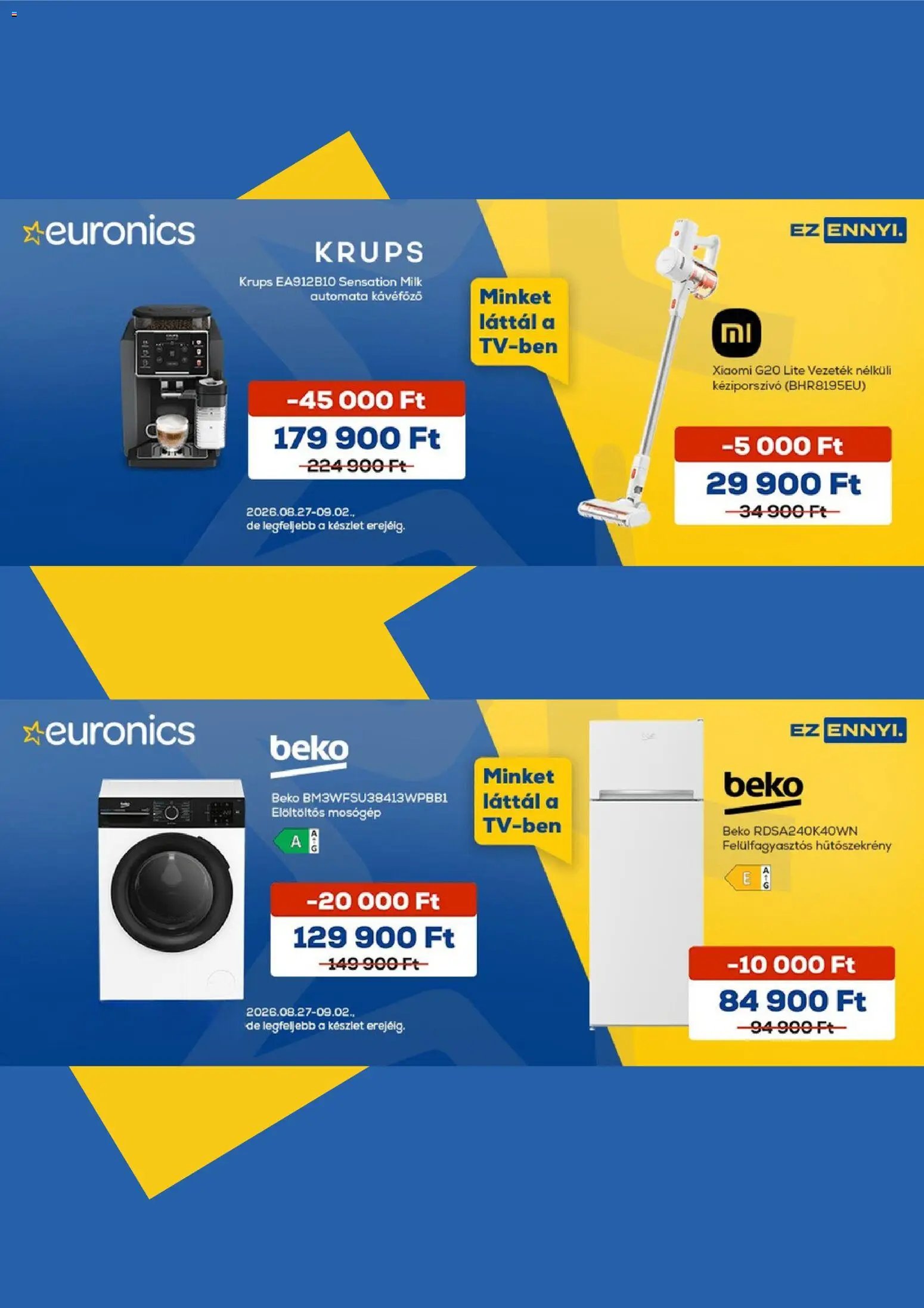 Euronics akciós újság
