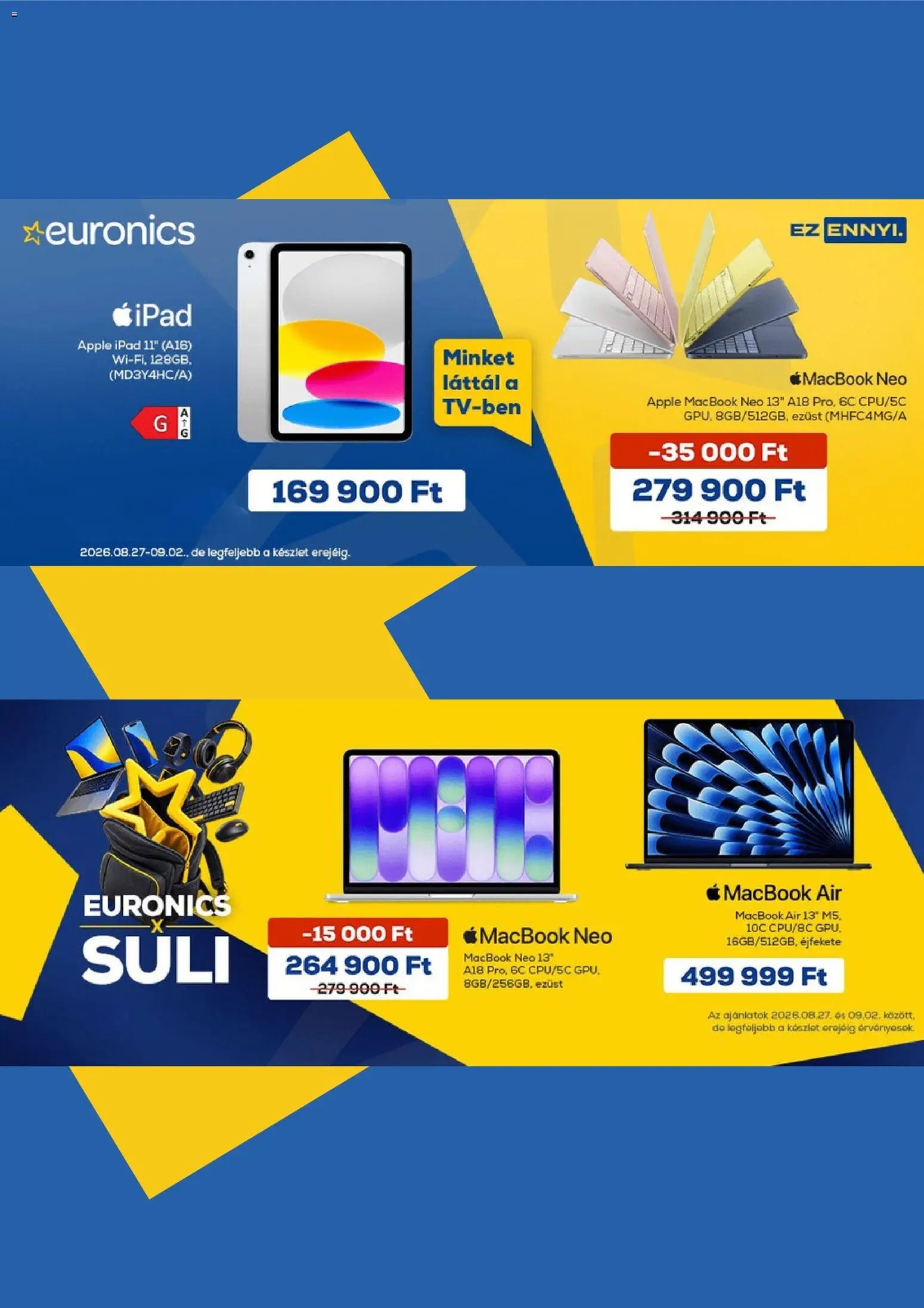 Euronics akciós újság