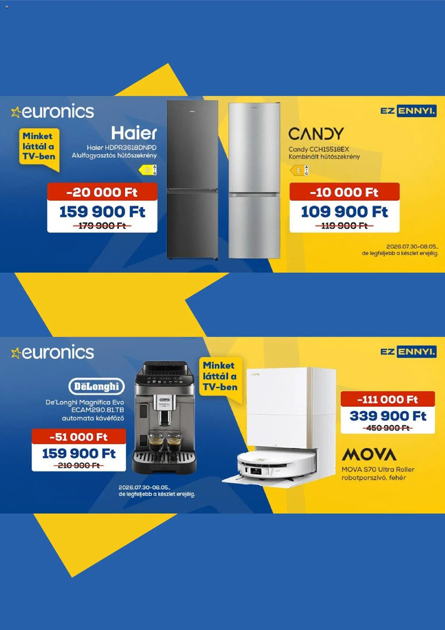 Euronics akciós újság