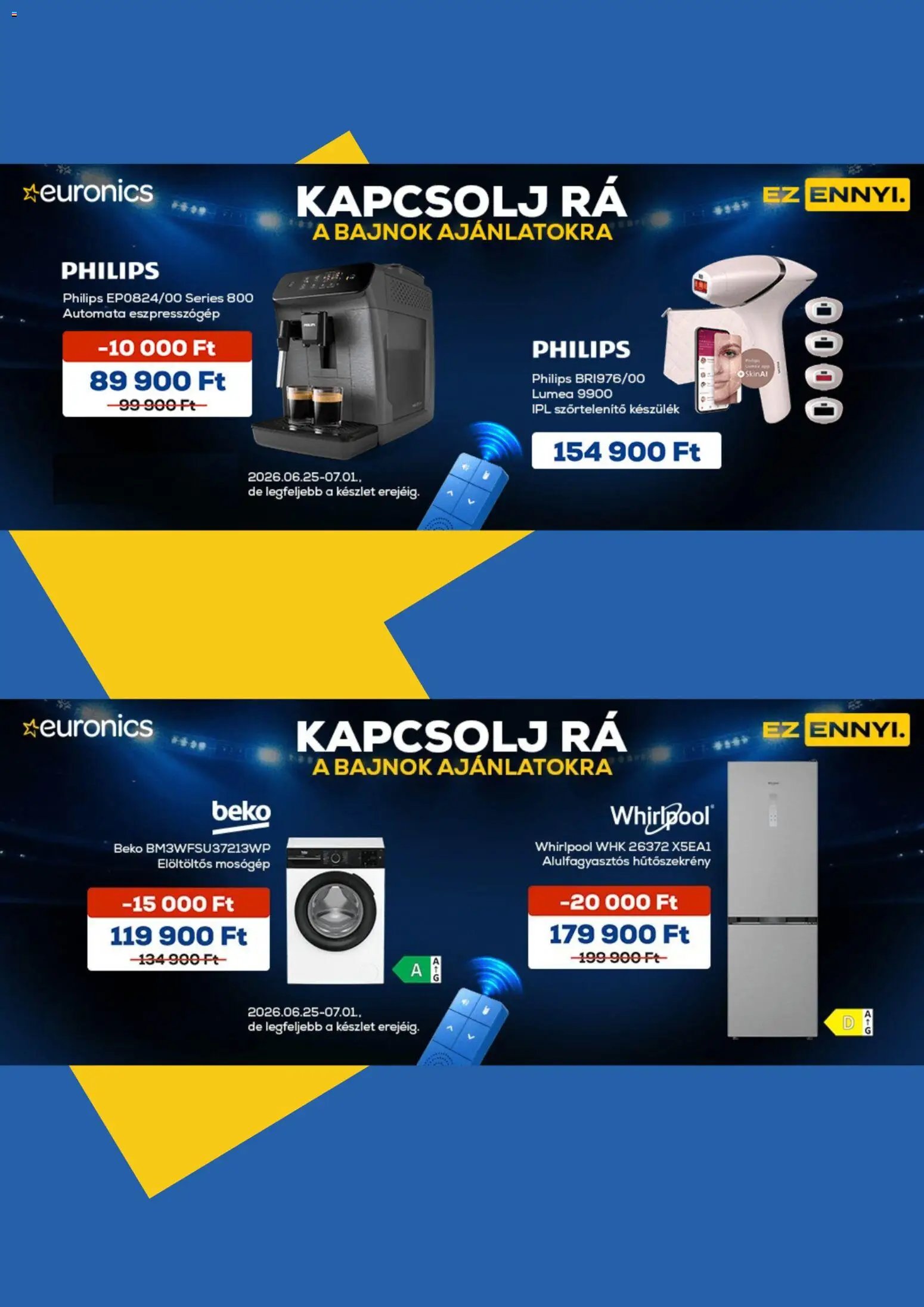 Euronics akciós újság