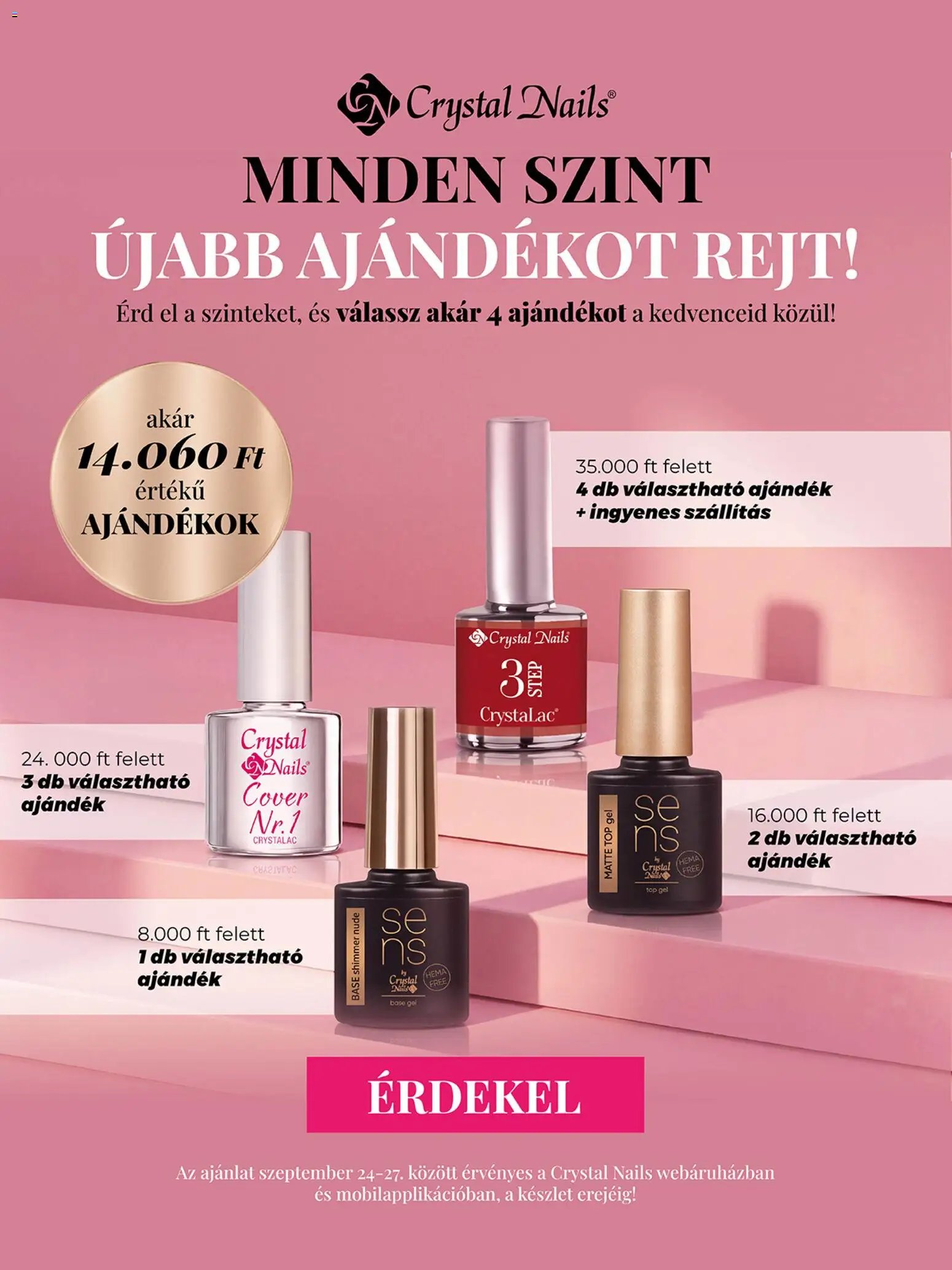 Crystal Nails szórólap