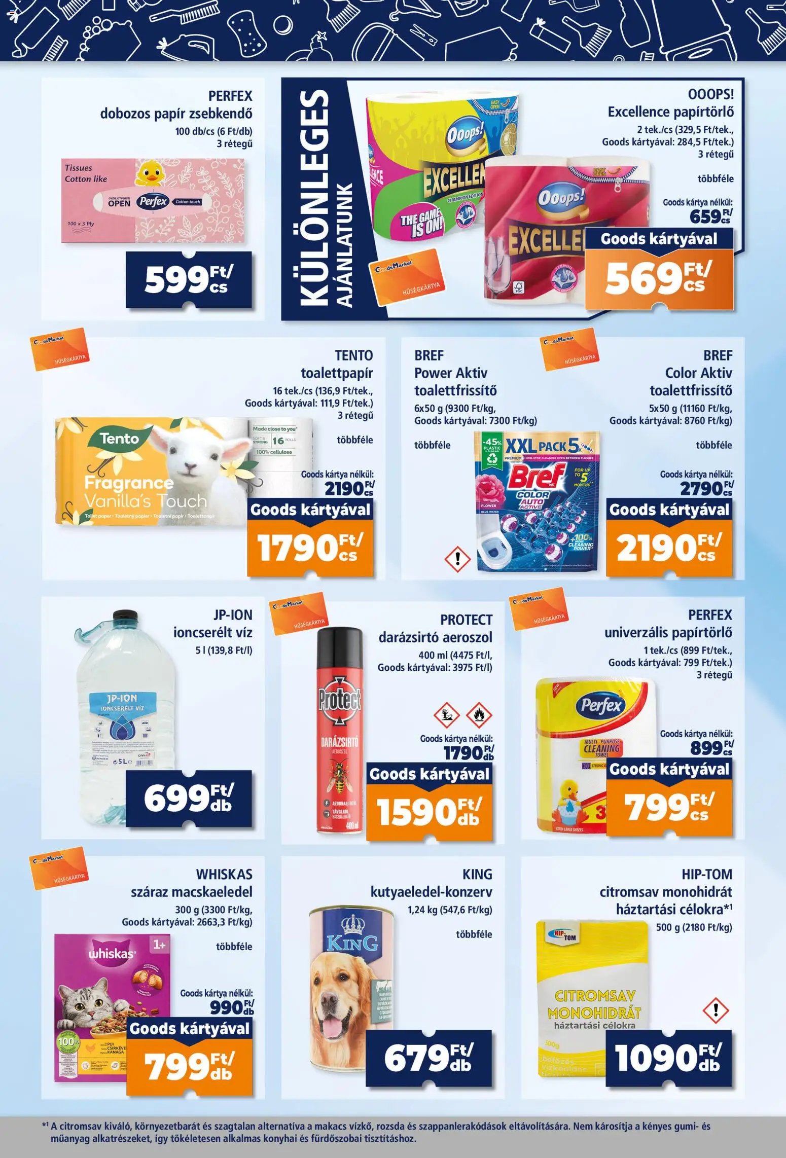 Goods Market Hűségkártyás ajánlataink