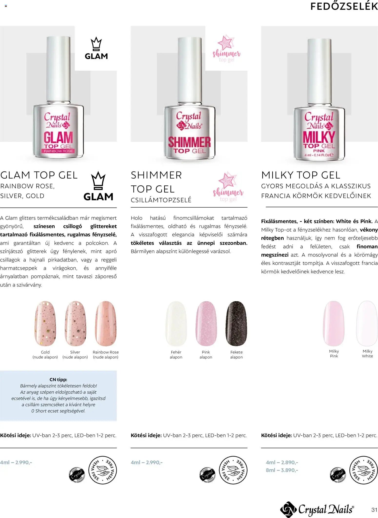 Crystal Nails 2026/27 Nagykatalógus (2026-03-09 - 2027-02-28)