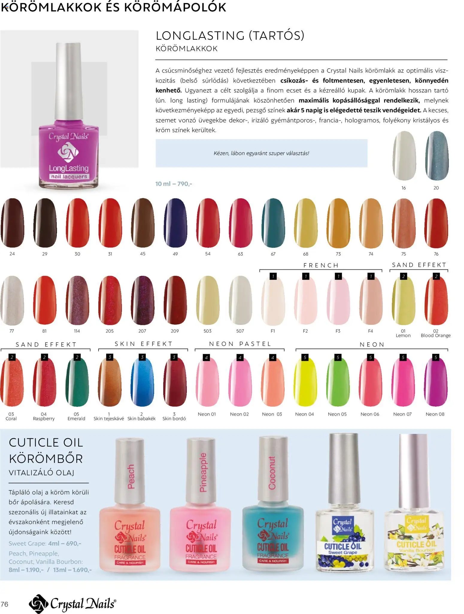 Crystal Nails 2026/27 Nagykatalógus (2026-03-09 - 2027-02-28)