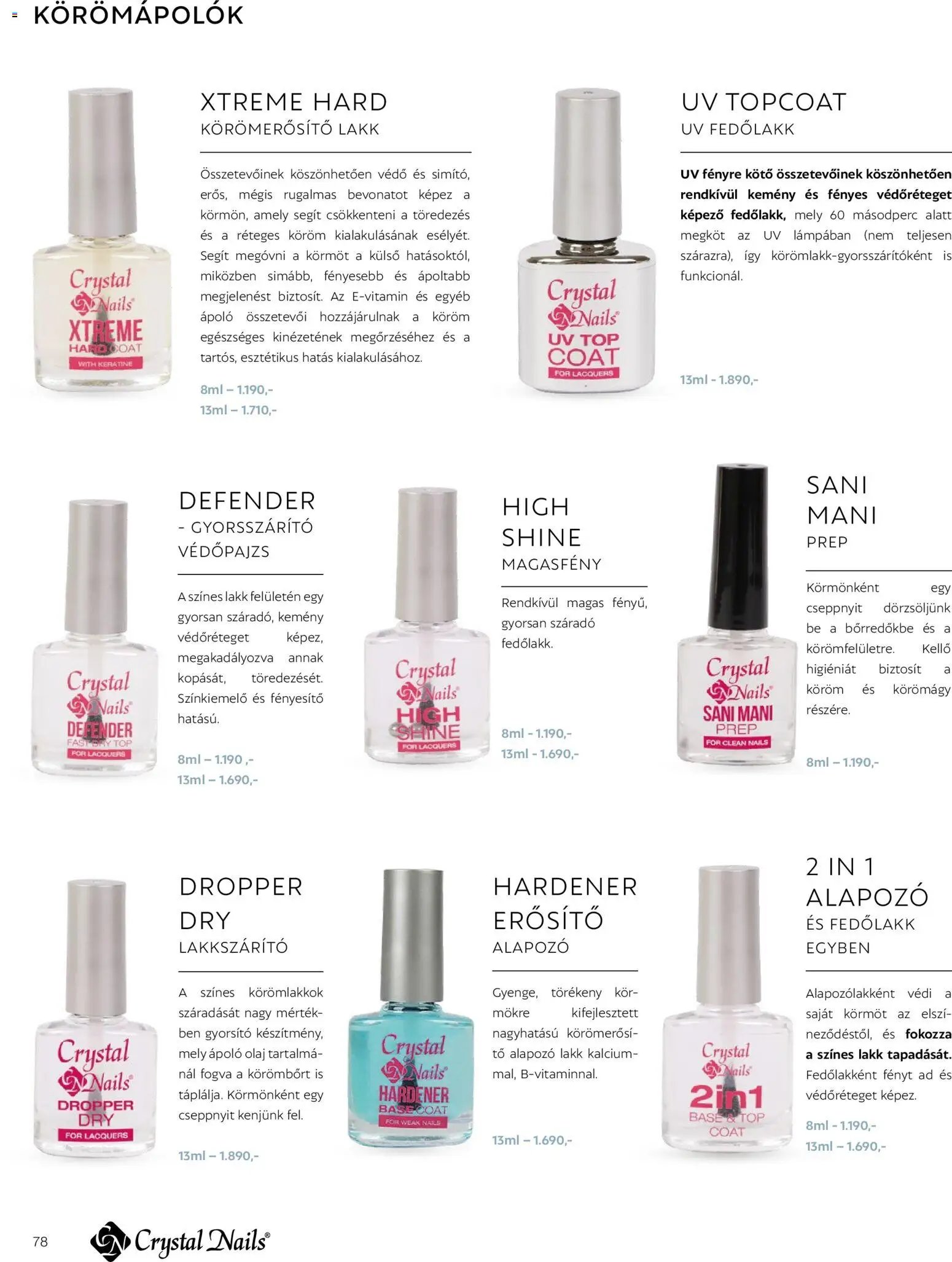 Crystal Nails 2026/27 Nagykatalógus (2026-03-09 - 2027-02-28)