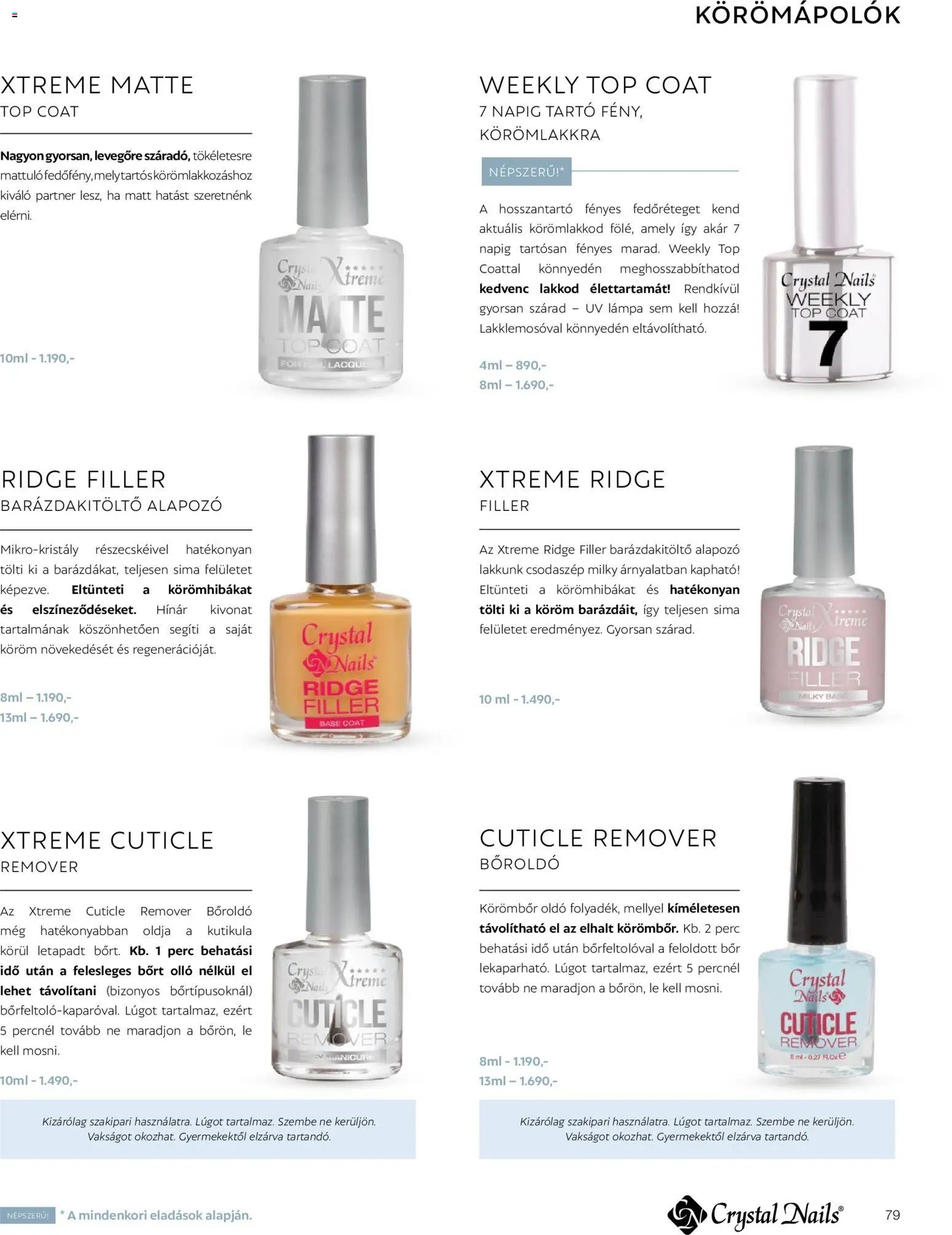 Crystal Nails 2026/27 Nagykatalógus (2026-03-09 - 2027-02-28)